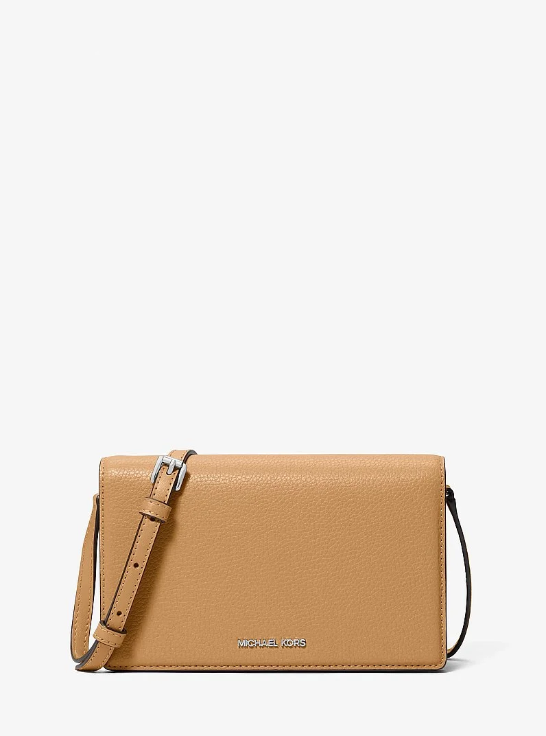 Marlowe Medium Pebbled Leather Crossbody Bag - 1