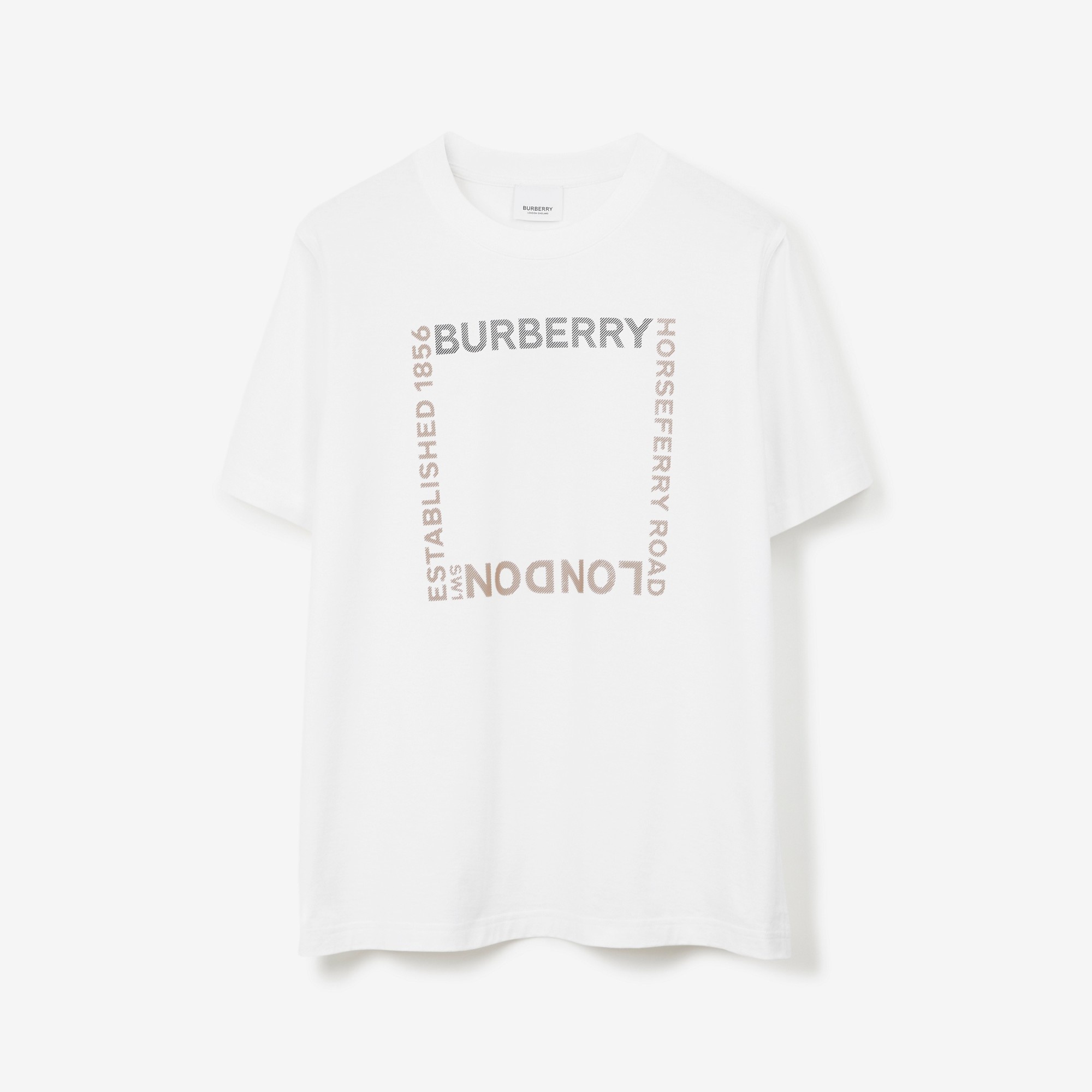 Horseferry Square Print Cotton T-shirt - 1