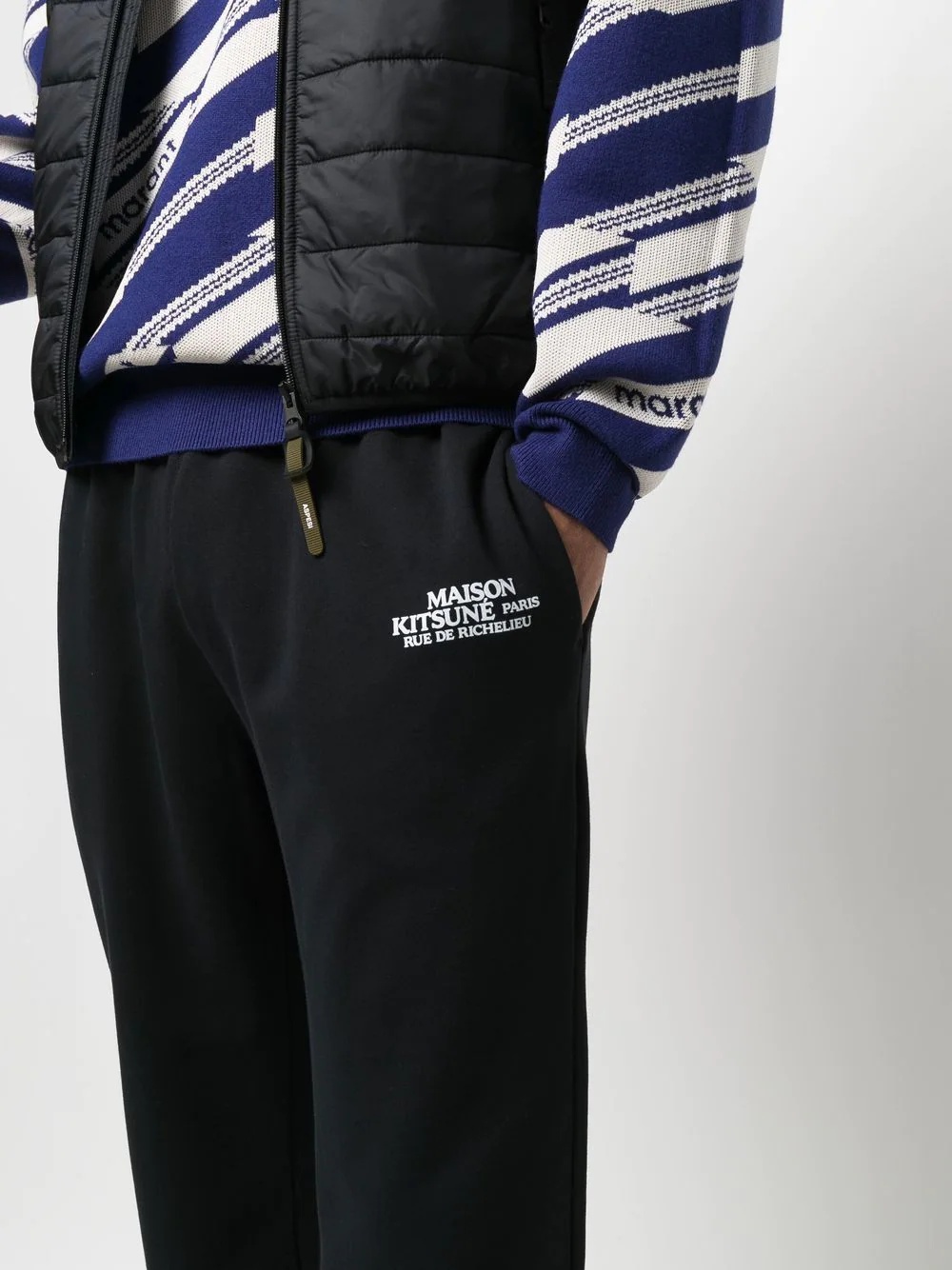 logo-print track pants - 5