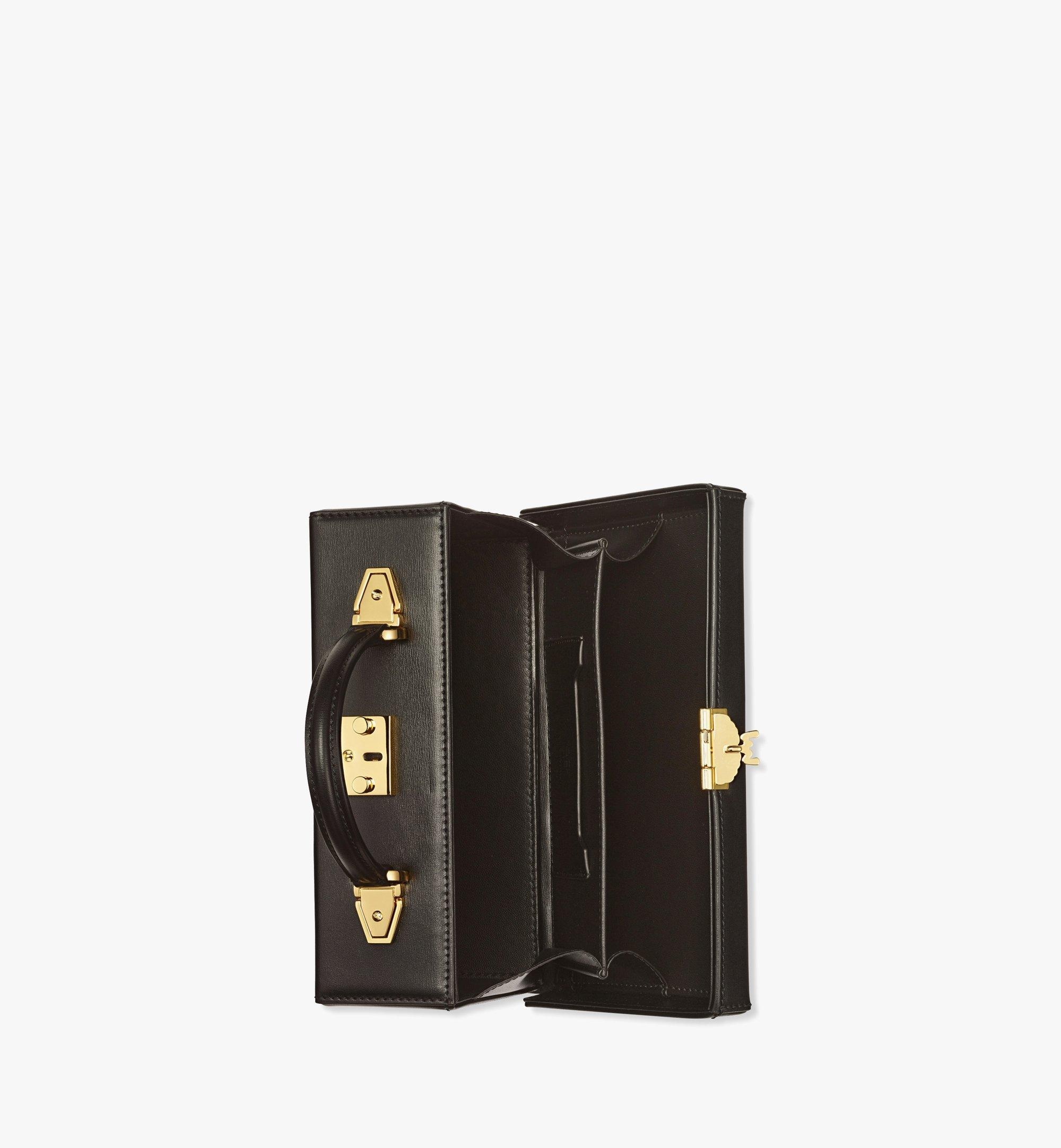 Berlin Crossbody in Gold Monogram Leather - 4