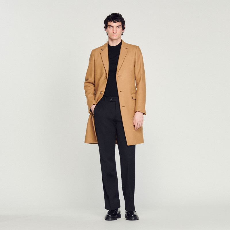 Sandro WOOL AND CASHMERE COAT outlook