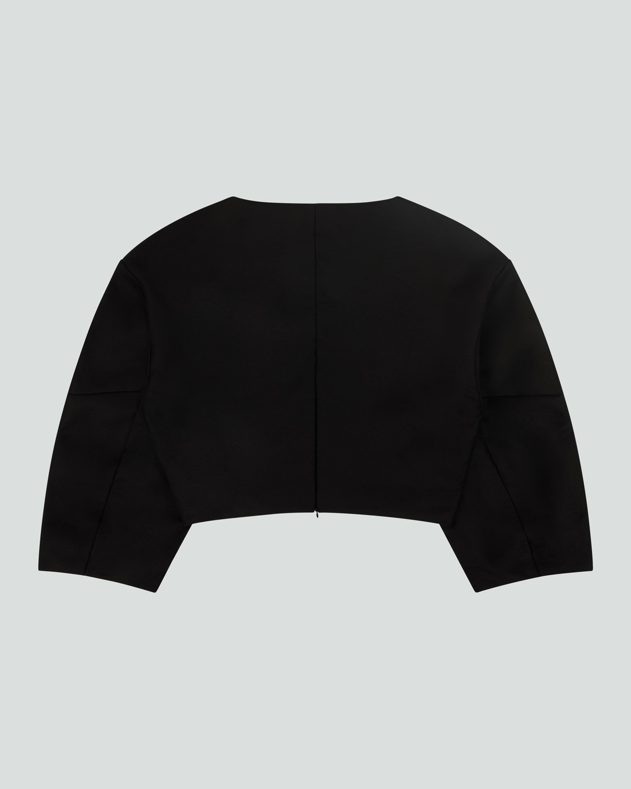 BOAT NECK JUMPER BLACK WOOL - 2