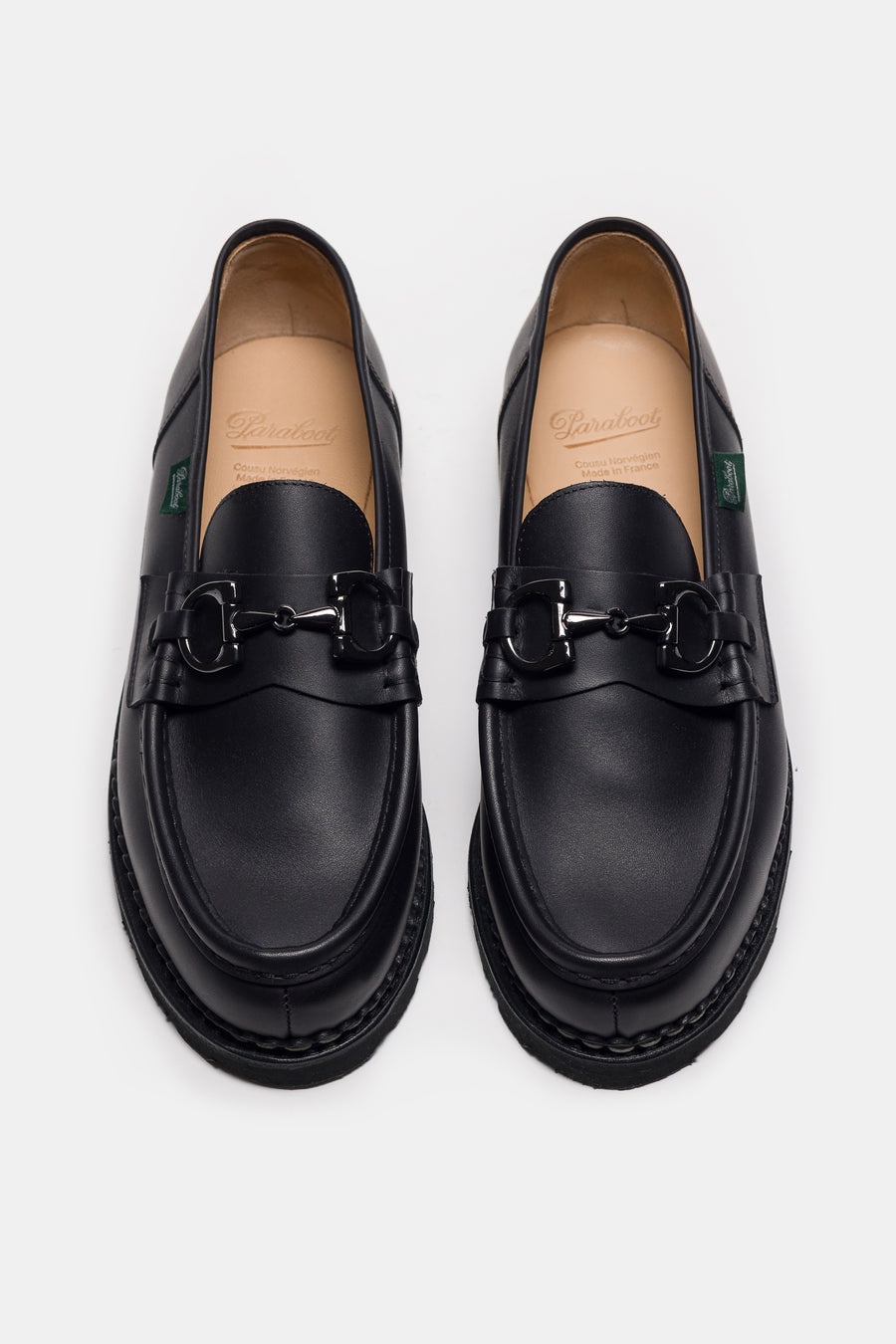 Reims Horsebit Loafer in Black - 4