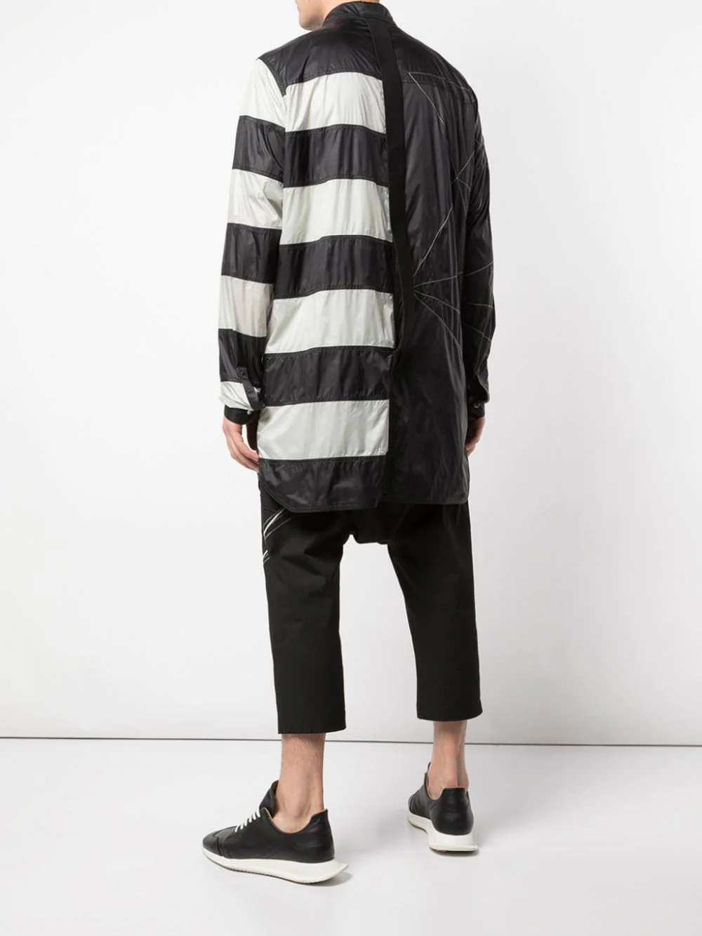 humbug striped shirt jacket - 4