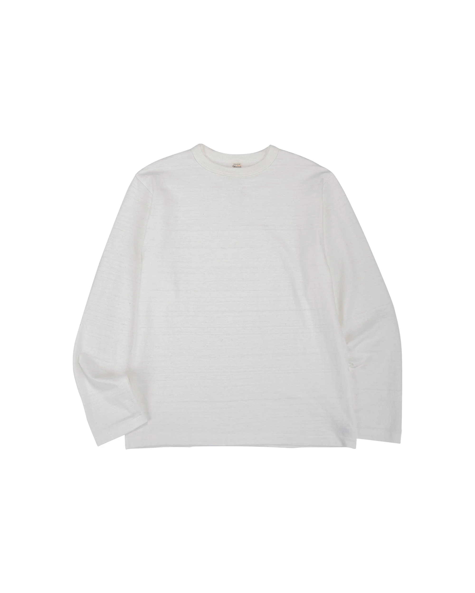 Lot. 5906 Long Sleeve Crew Neck T-Shirt Off White - 1