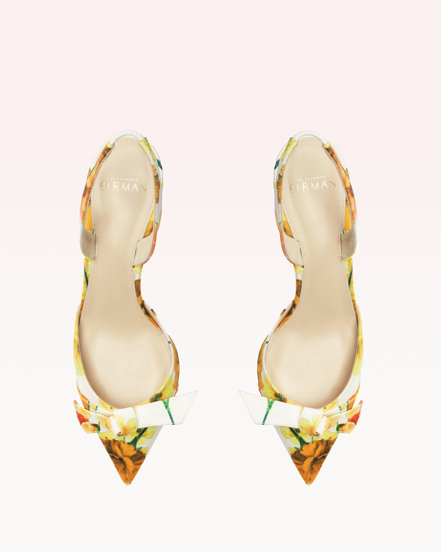 CLARITA SLINGBACK 60 FLORAL YELLOW - 4