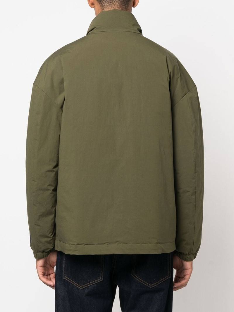 logo-print zip-up jacket 4