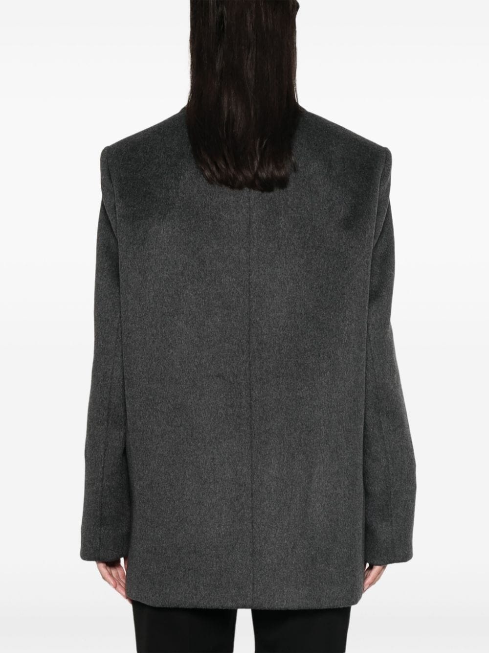 mélange blazer - 4