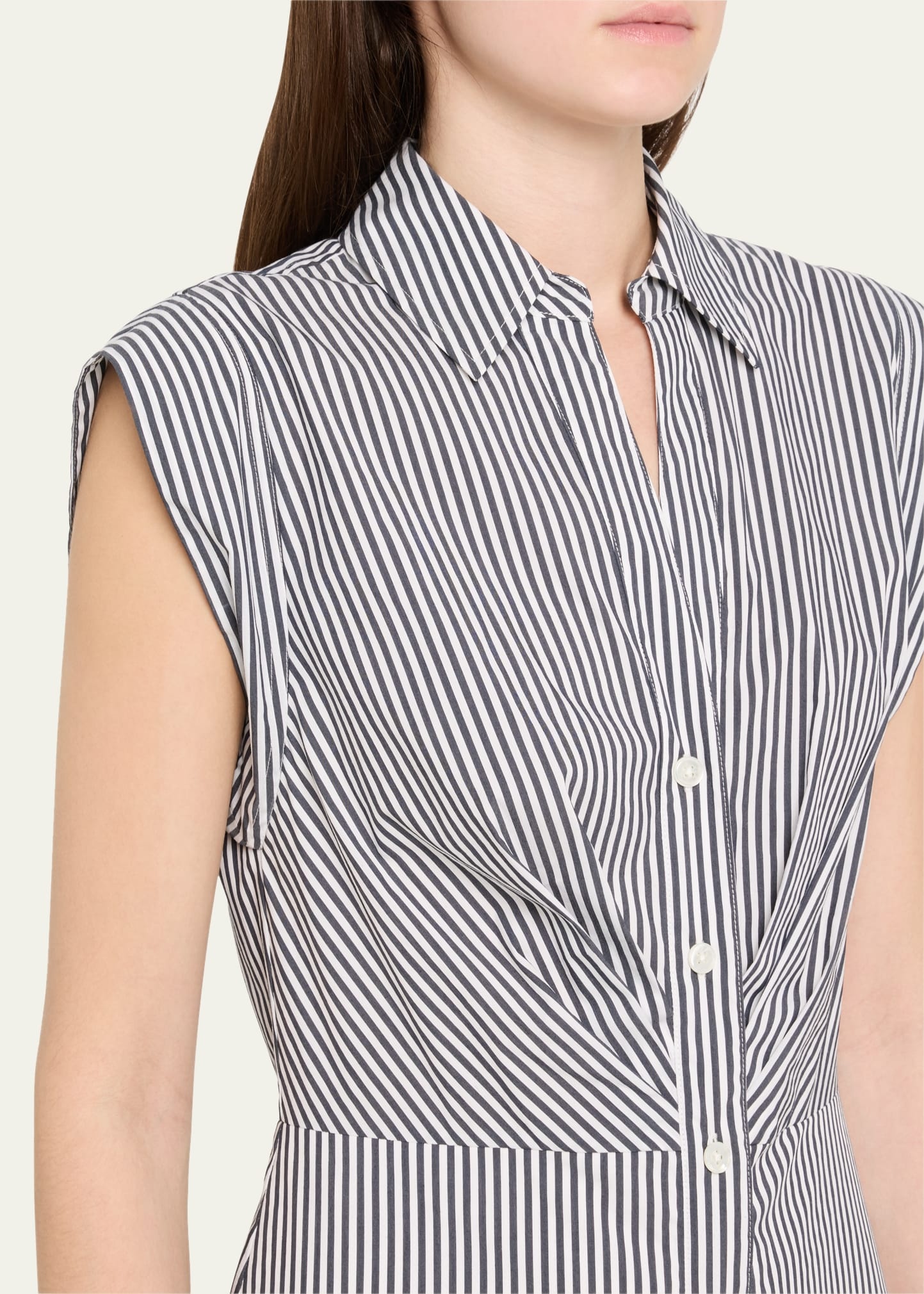 Haydon Stripe Shirtdress - 5