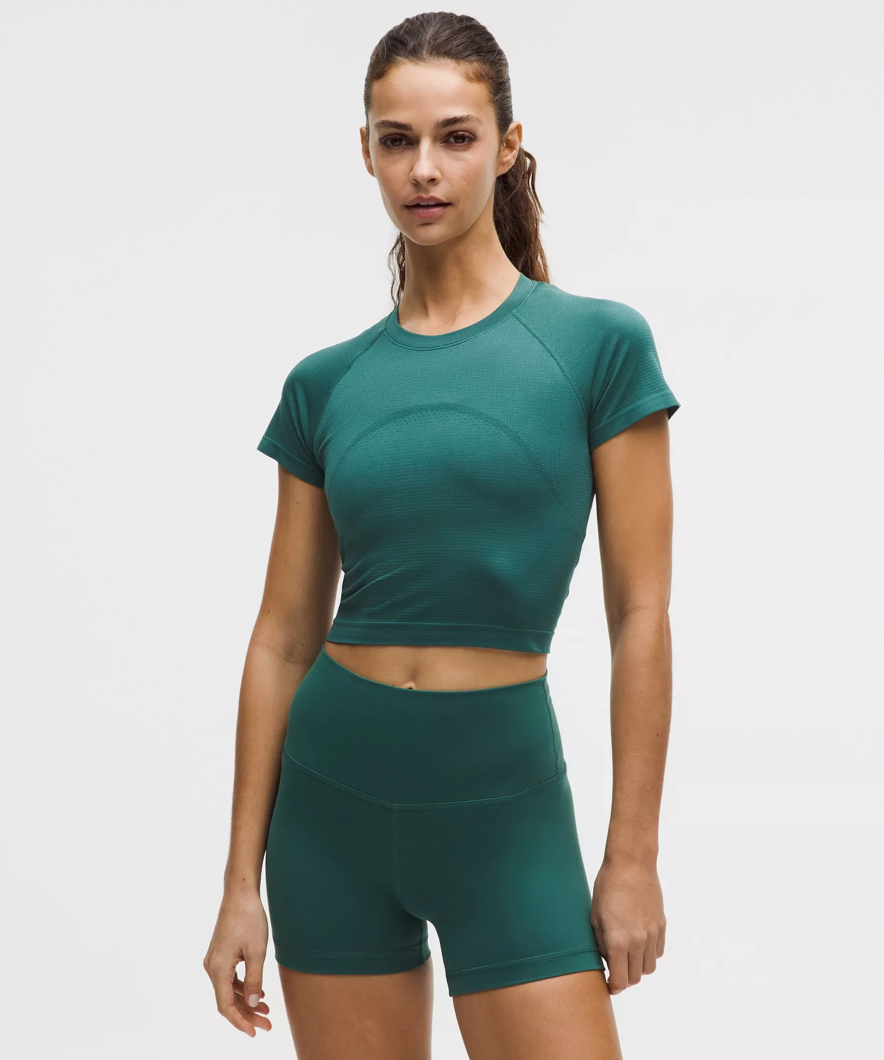 Swiftly Tech Cropped Short-Sleeve Shirt 2.0 - 1