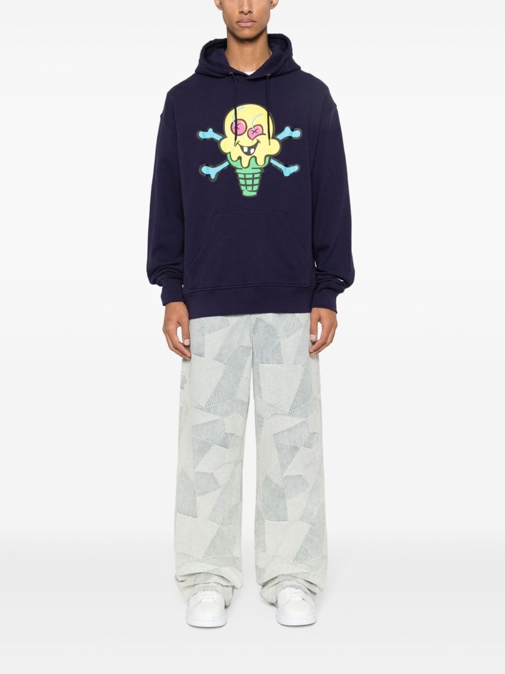 Cones and Bones cotton hoodie - 2