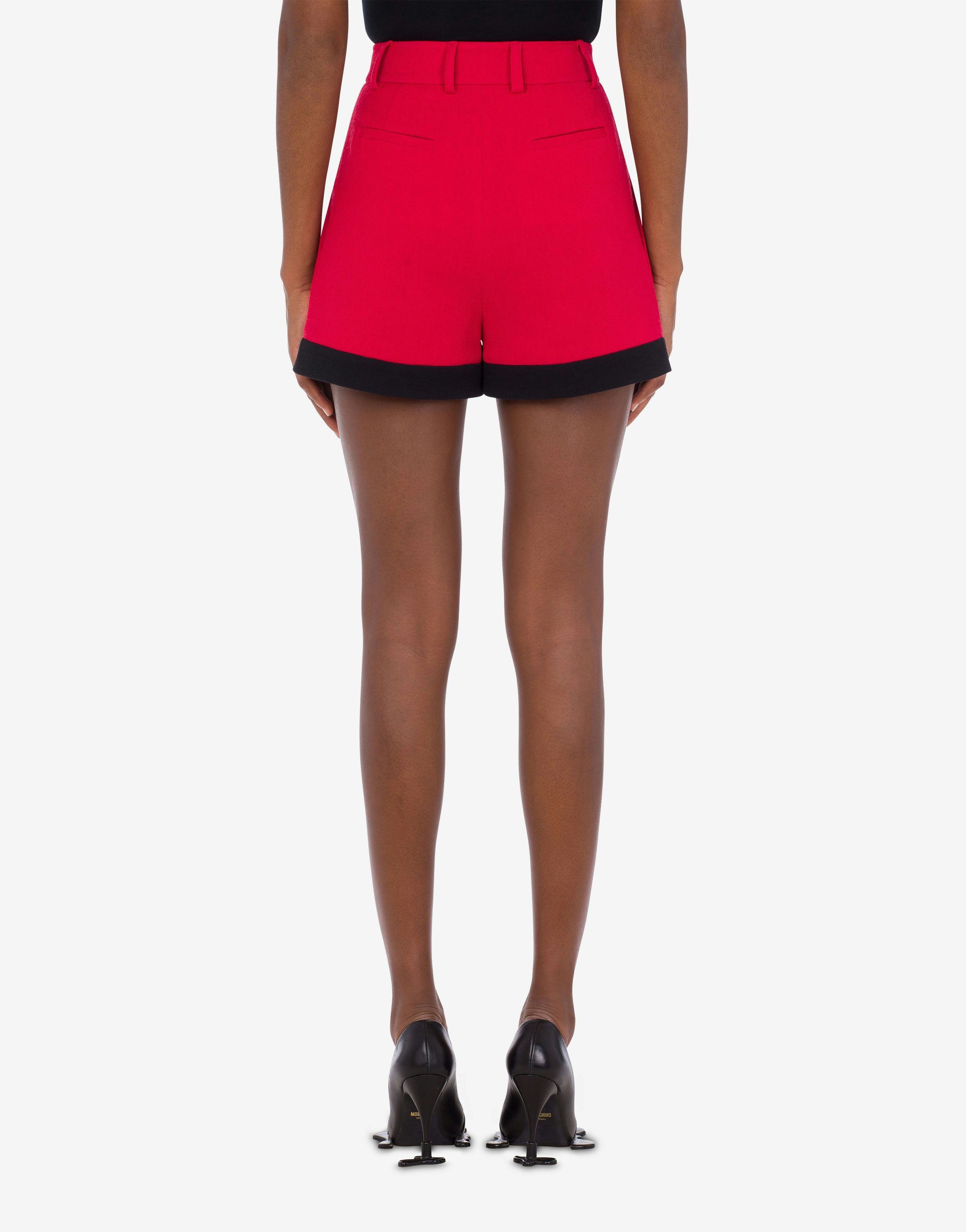 STRETCH CRÊPE SHORTS - 3