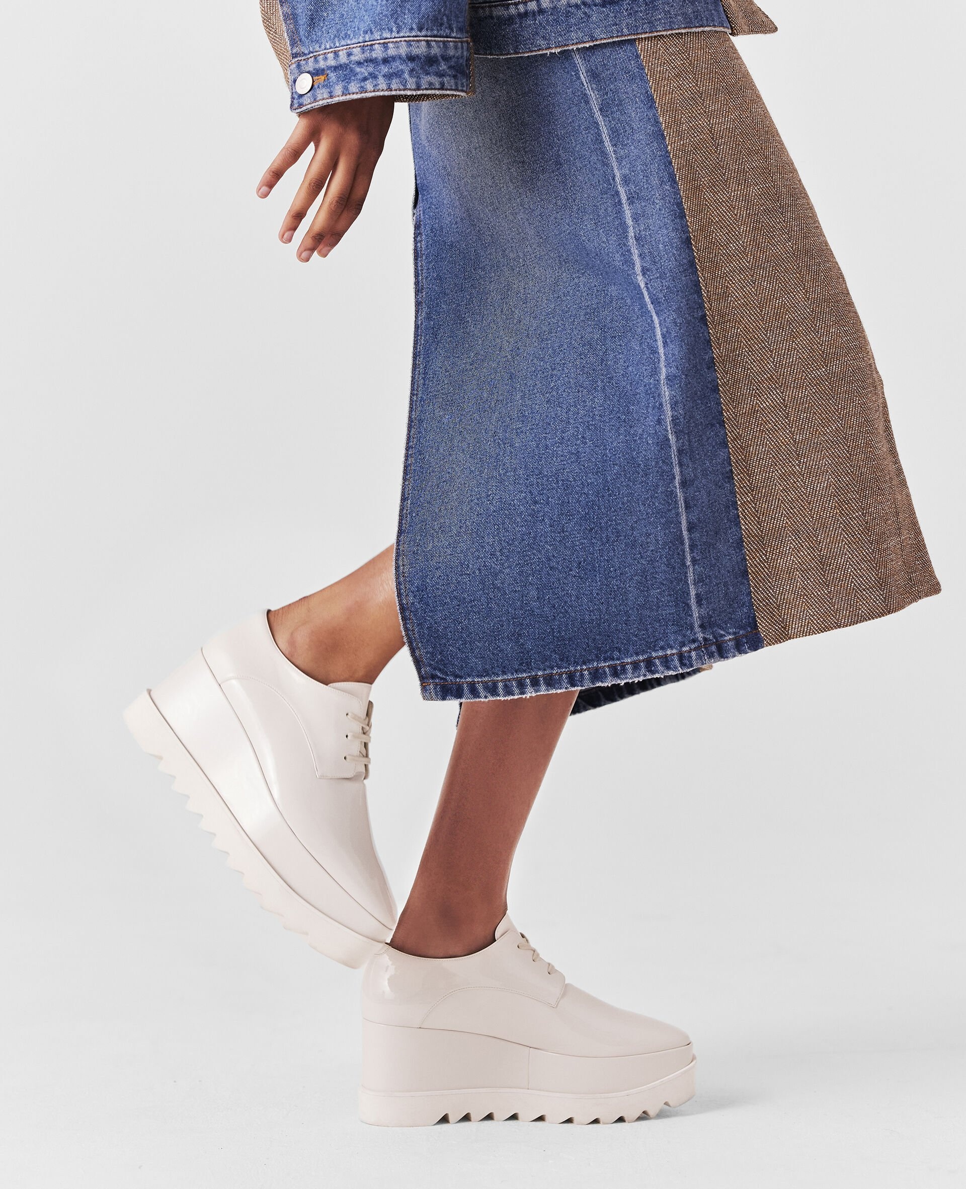 Stella McCartney Limited Edition Elyse Monochrome Platforms