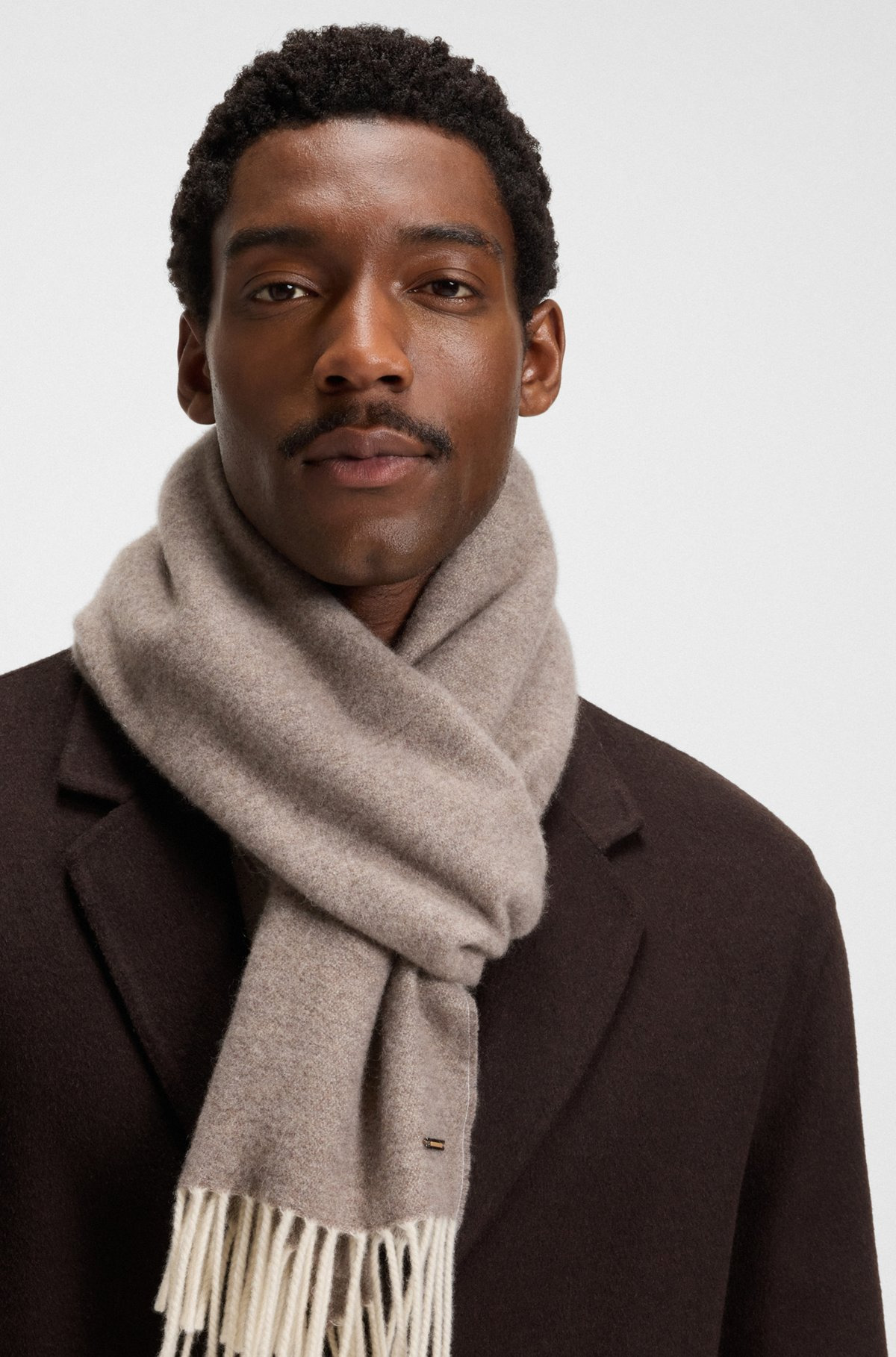 DOUBLE-FACED CASHMERE SCARF - 3