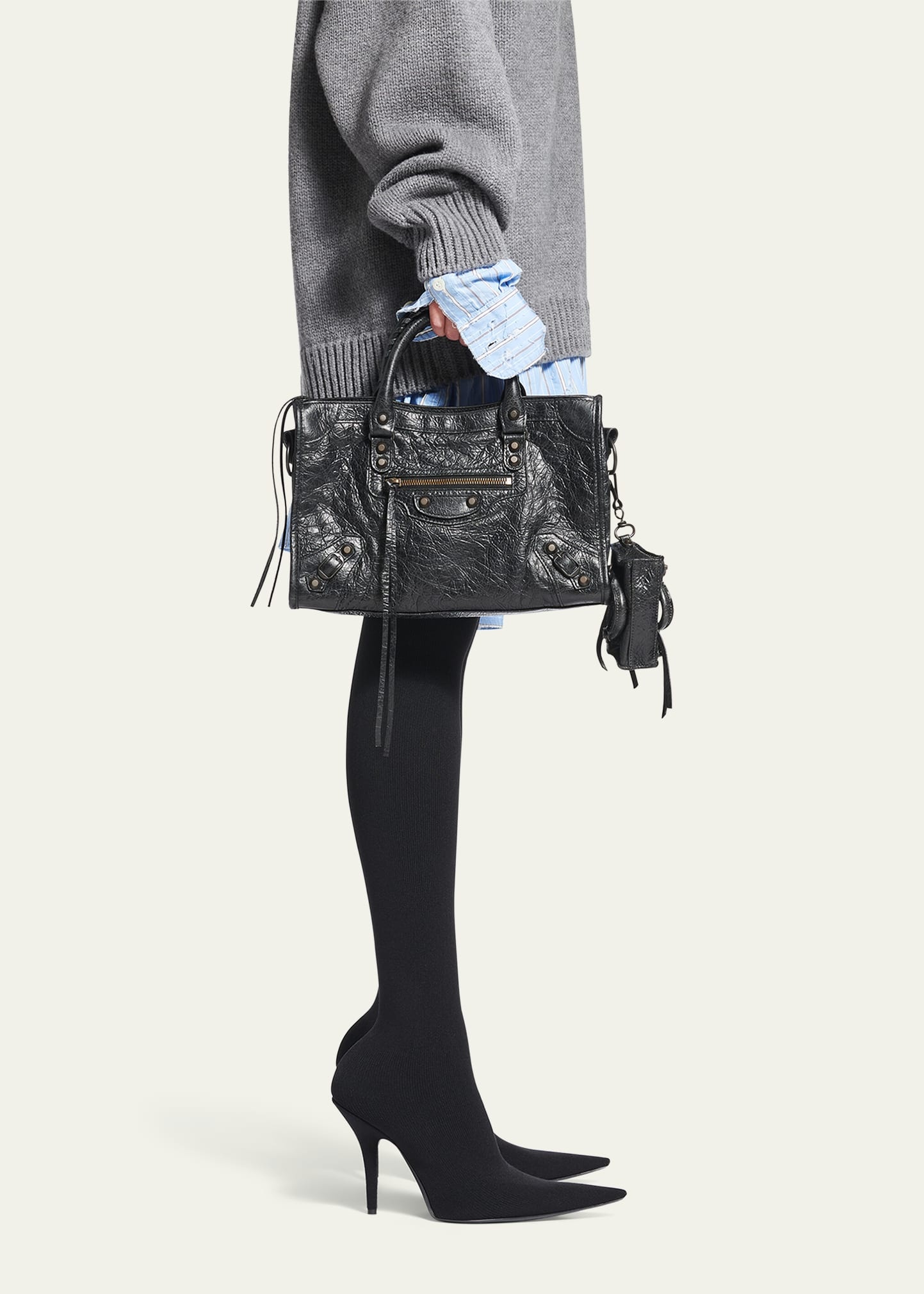 Le City Small Leather Top-Handle Bag - 2