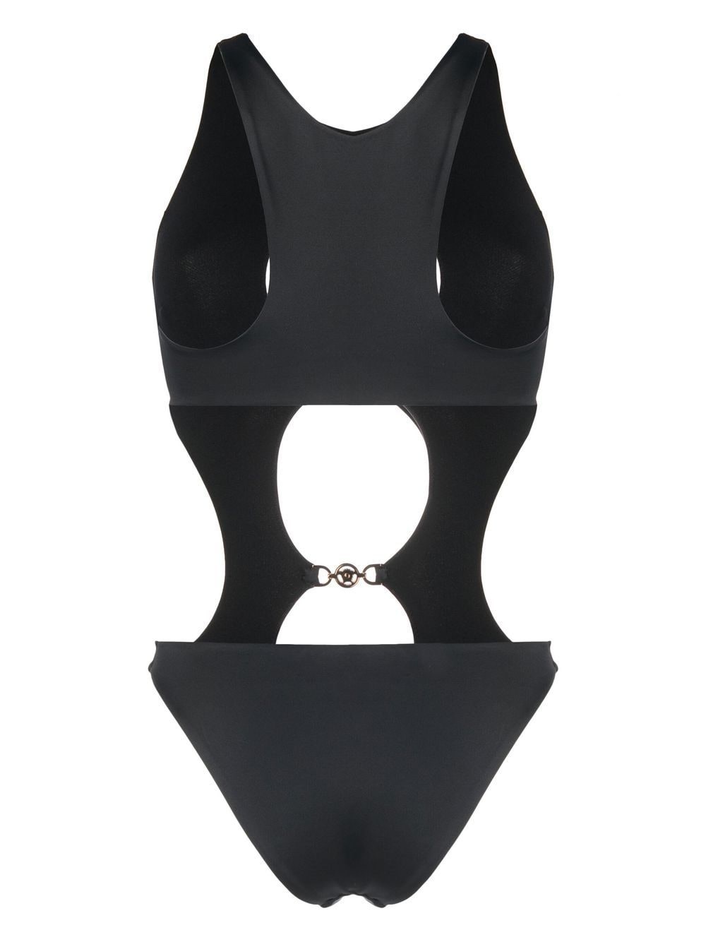 Medusa plaque detail swimsuit - 2