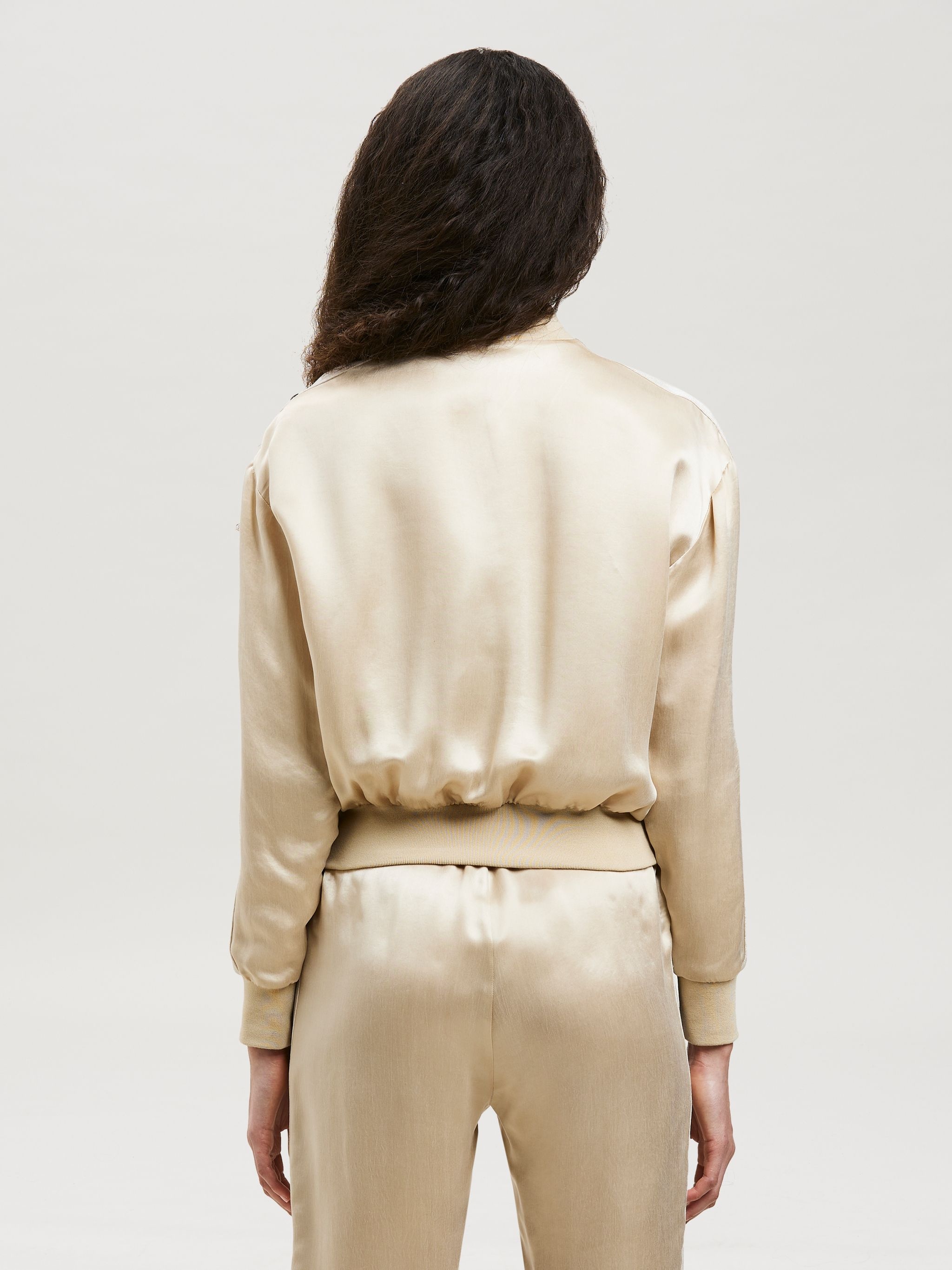 LUXURY TRACK BOMBER JACKET - 5