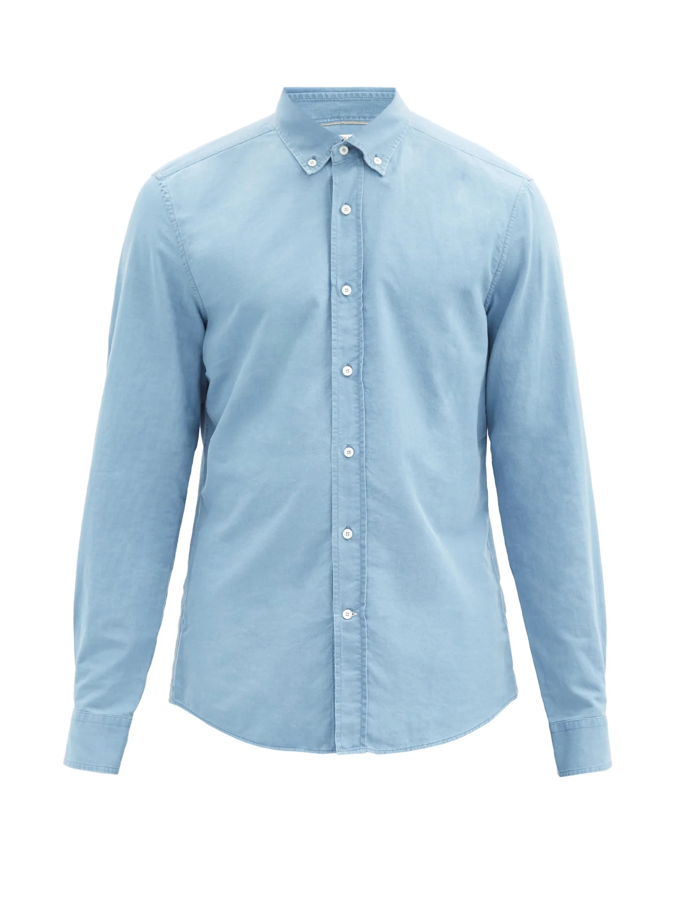 Leisure-fit denim shirt - 1