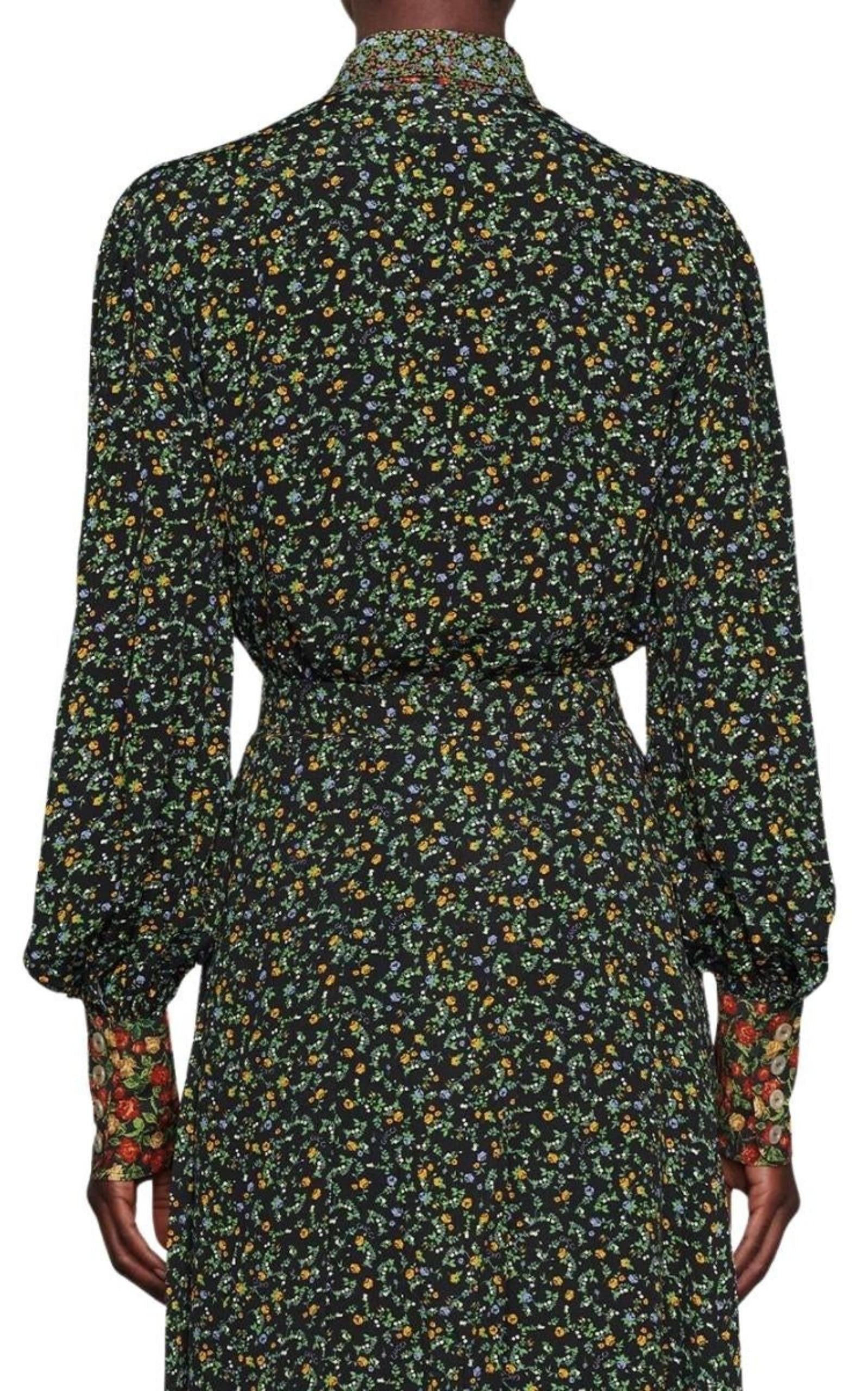 Liberty Floral Bow Detail Shirt - 3