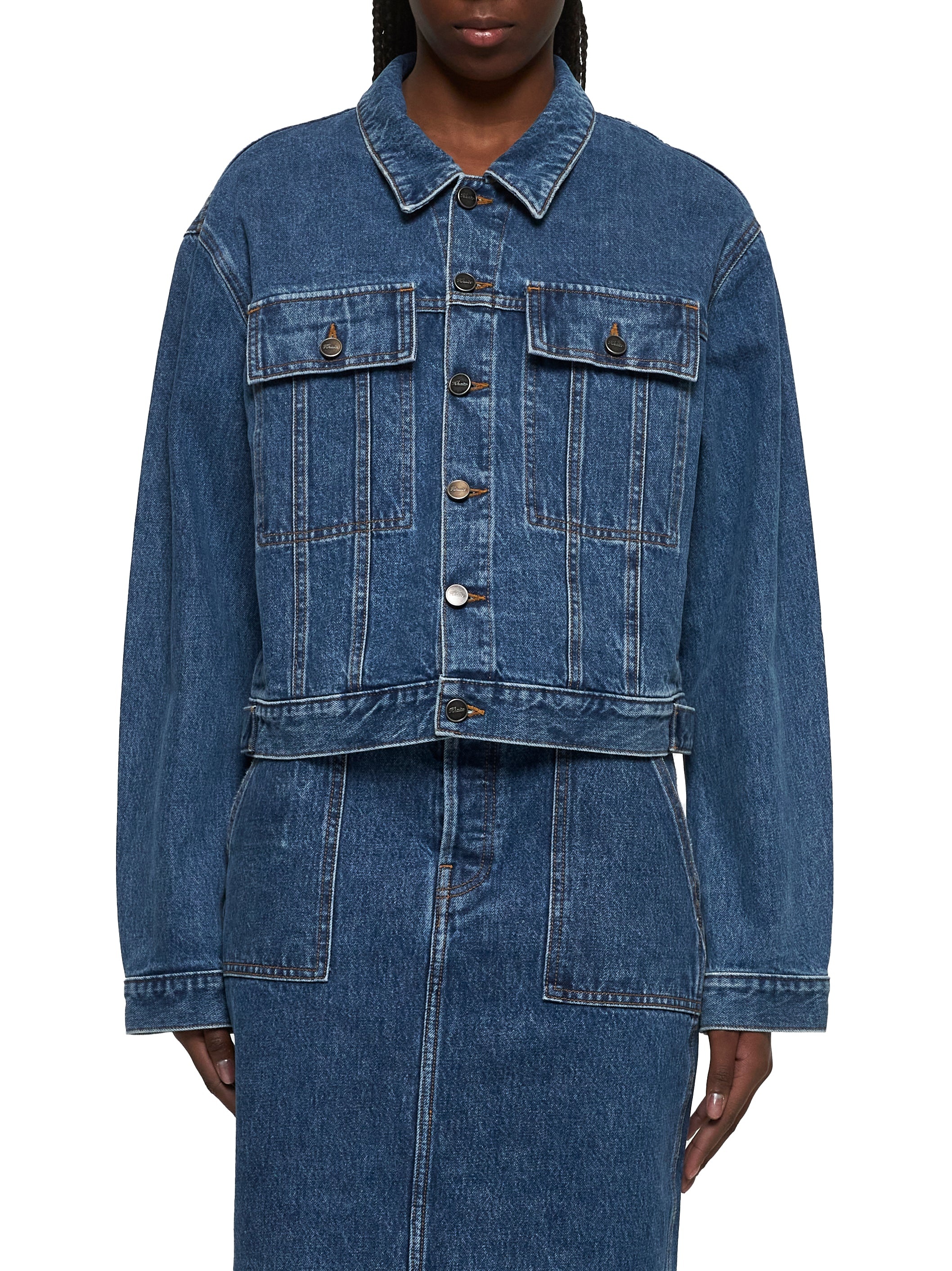 Blue denim Saunder jacket - 3