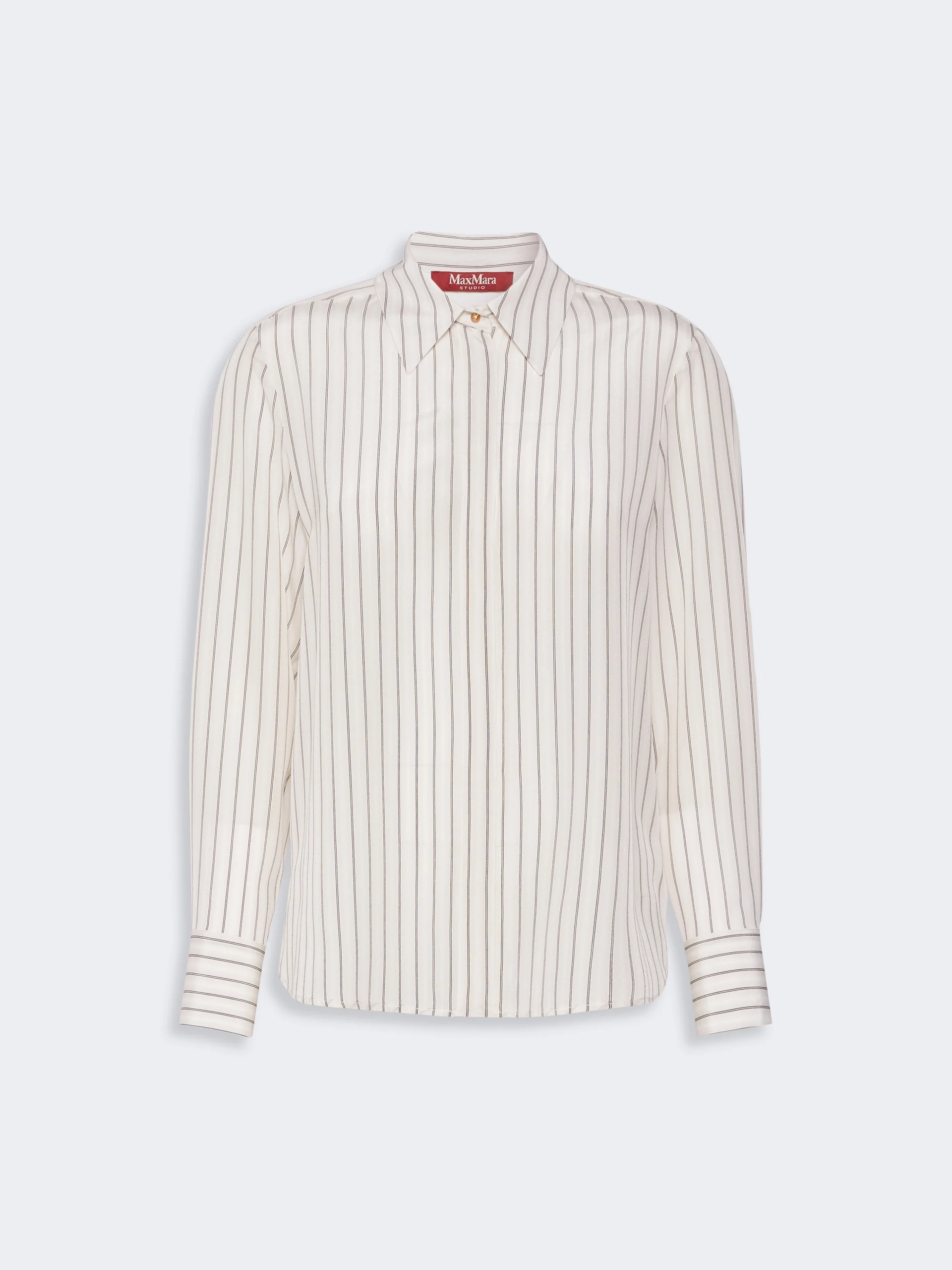 FLIRT Printed silk shirt - NATURAL - 1