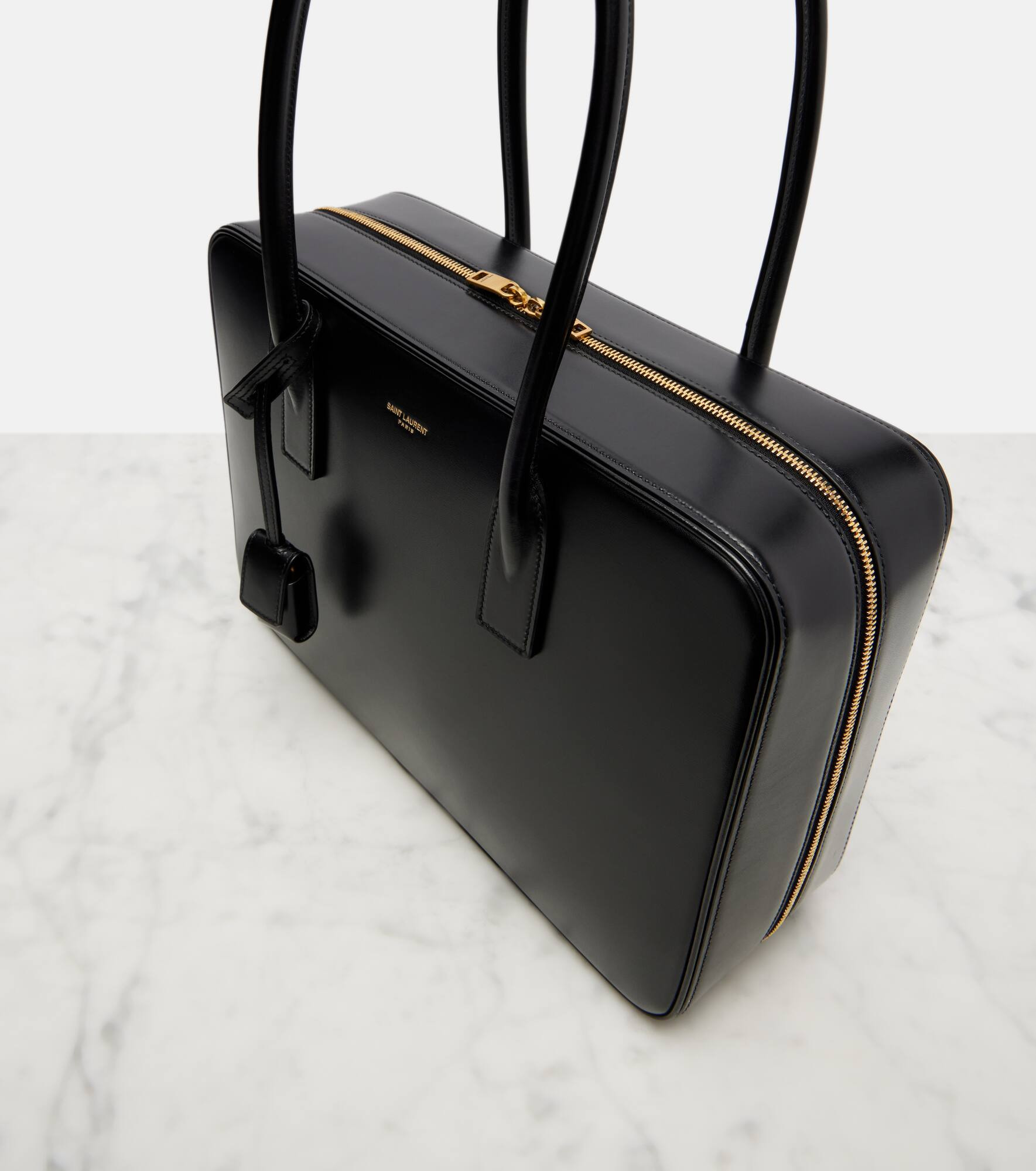 Sac De Jour leather tote bag - 6