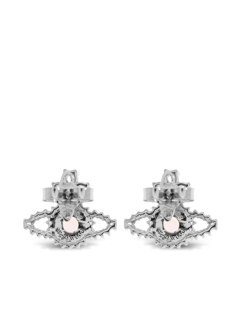 Orb crystal-embellished earrings 3