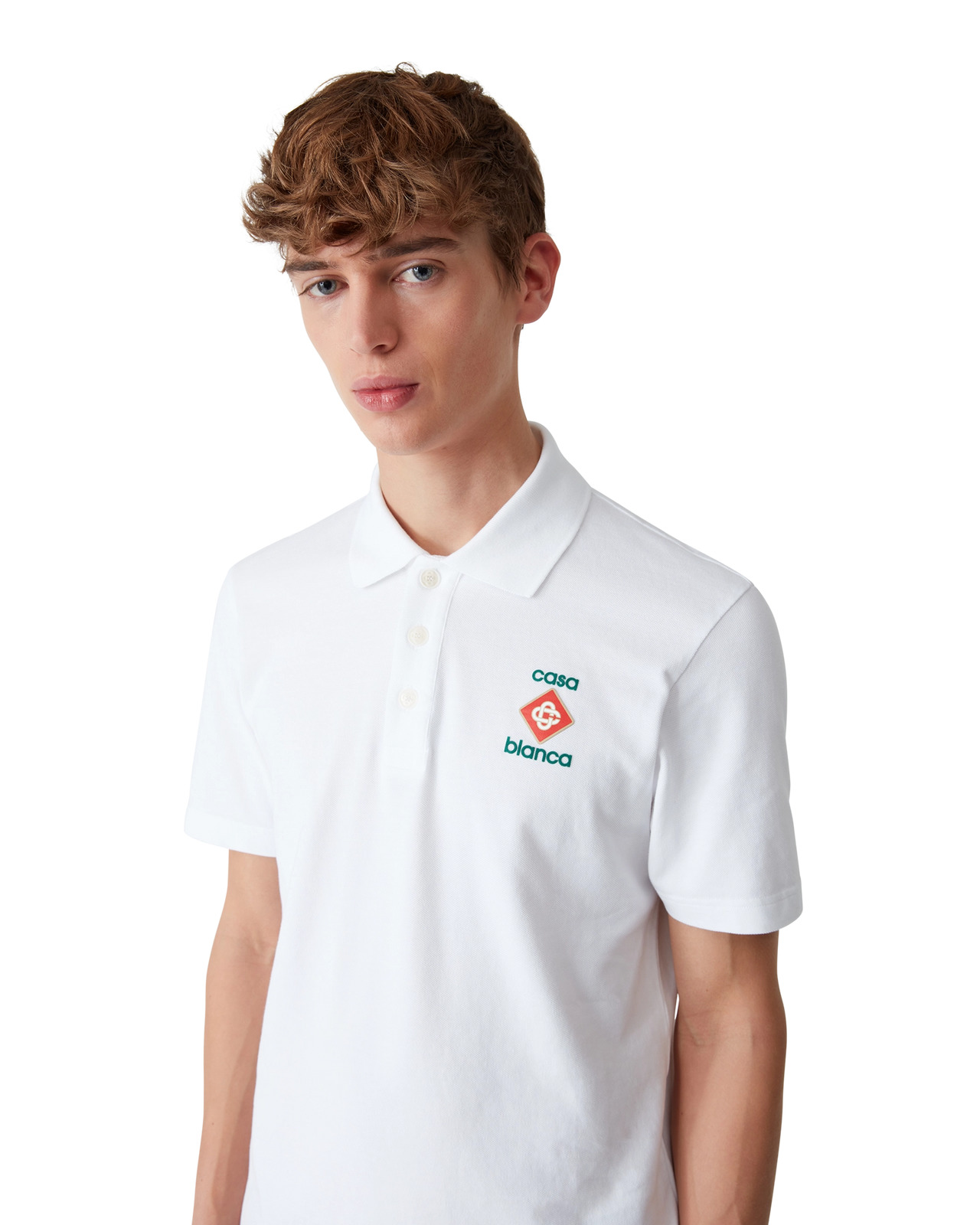 Logo Pique Polo Shirt - 4