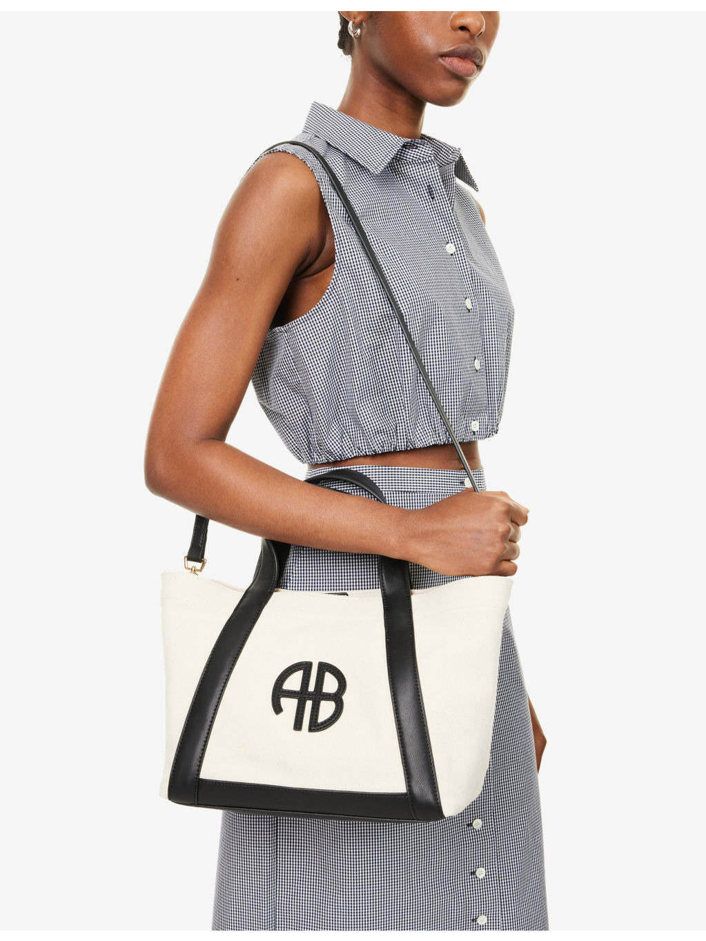 Cara Small Canvas Tote Bag - 3