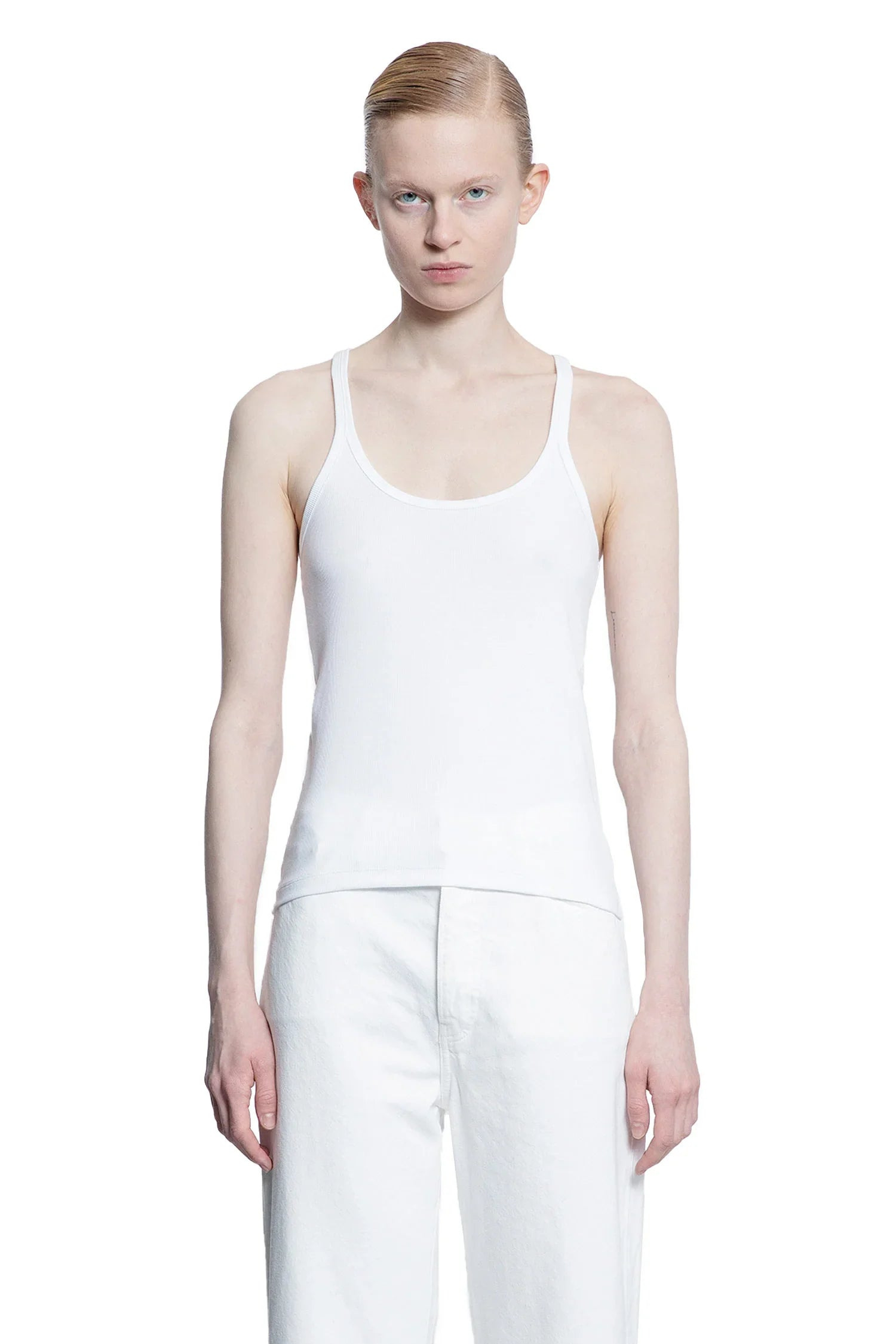 Scoop-Neck-Rib-Tank - 1