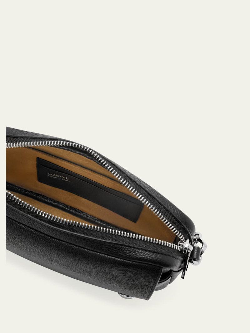 Loewe Men's Pebble Leather Camera Bag outlook
