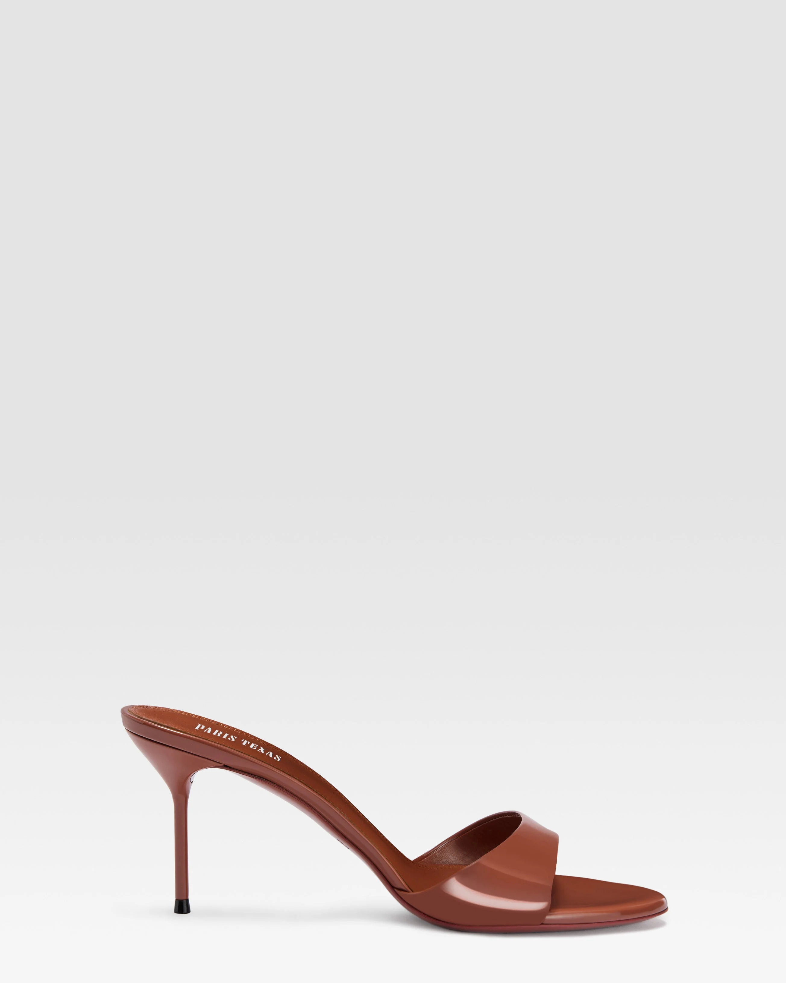 PATENT LEATHER MULE - 1