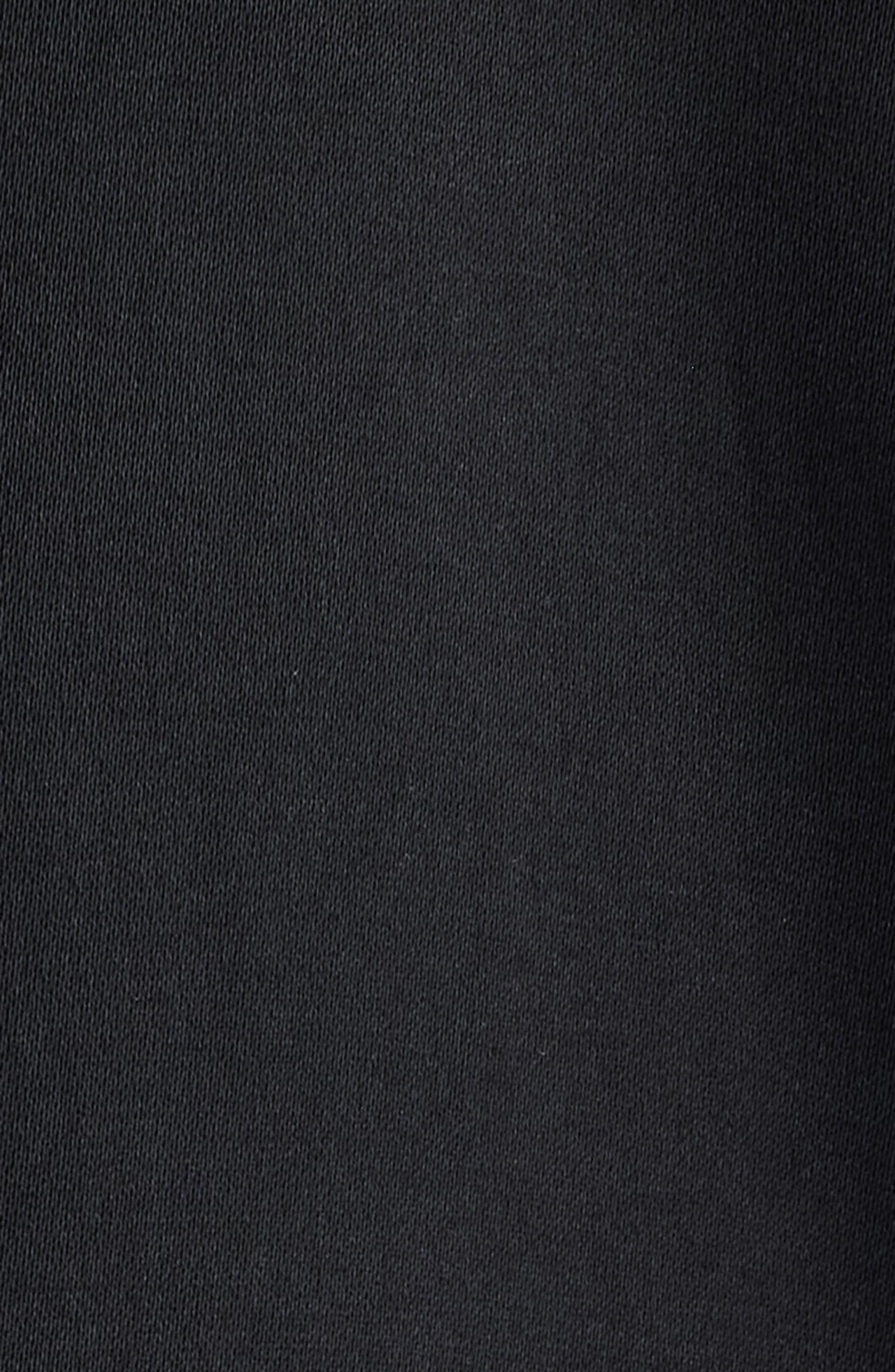 Acne Studios Sinton Layered Soft Satin Top in Black at Nordstrom - 6