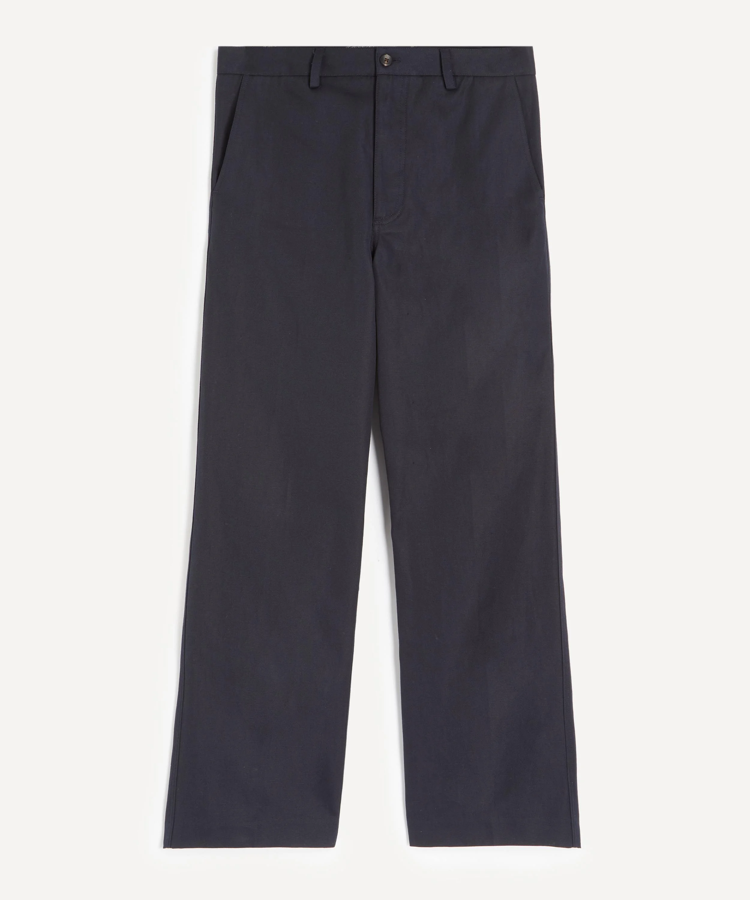 Cotton-Linen Workwear Trousers - 1