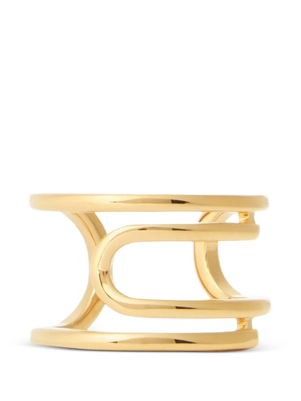 Paperclip double-band ring - 1