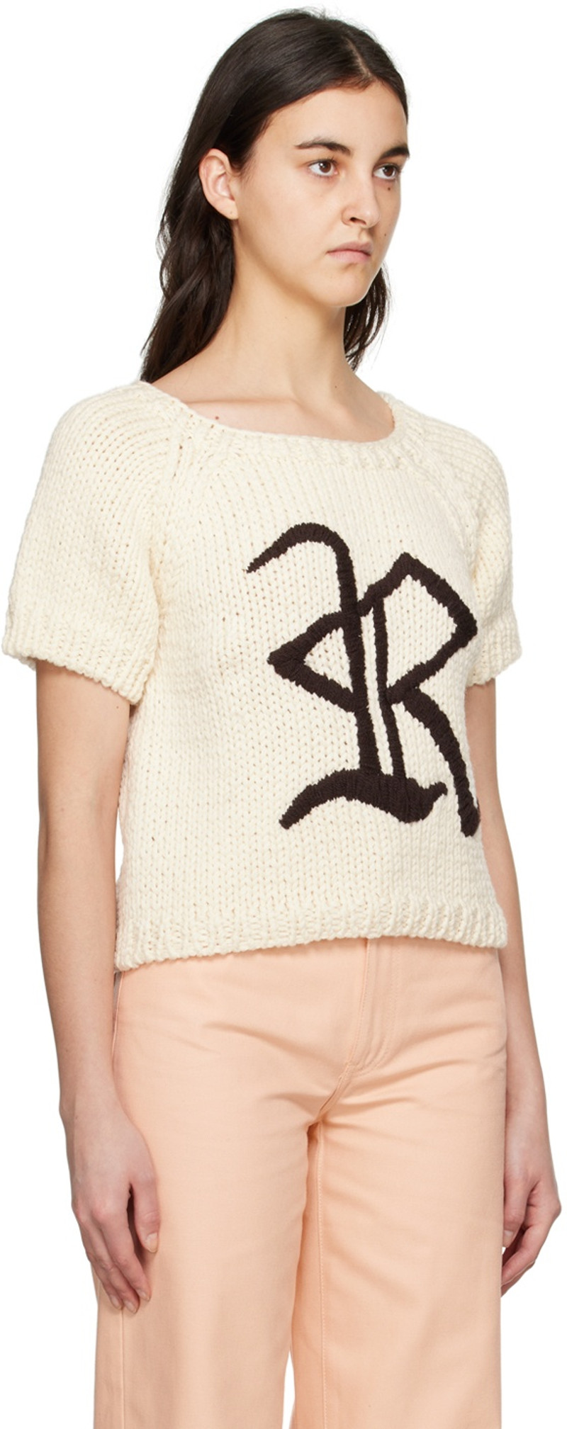 Raf Simons Off-White Bulky Sweater outlook