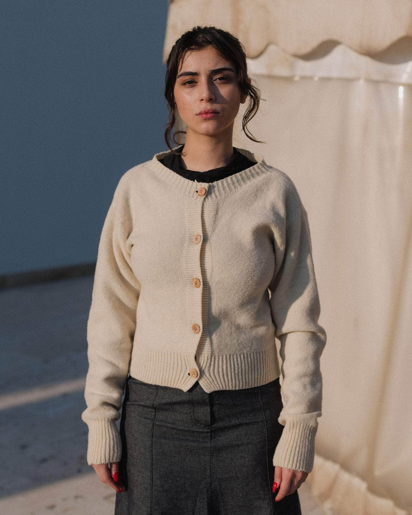 Tier Cardigan - Arles Merino Wool - 2
