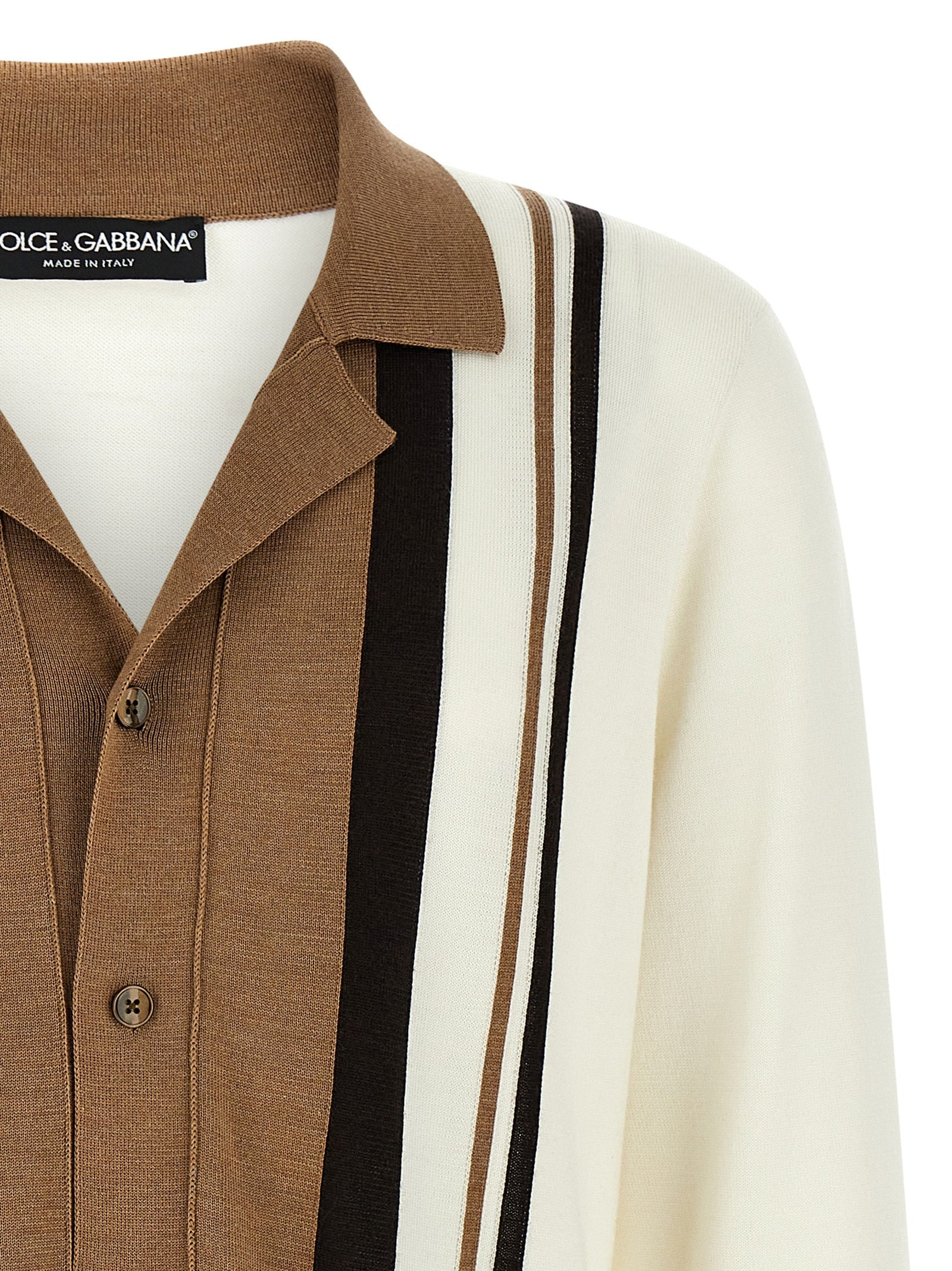 Dolce & Gabbana Men Logo Embroidery Cardigan - 3