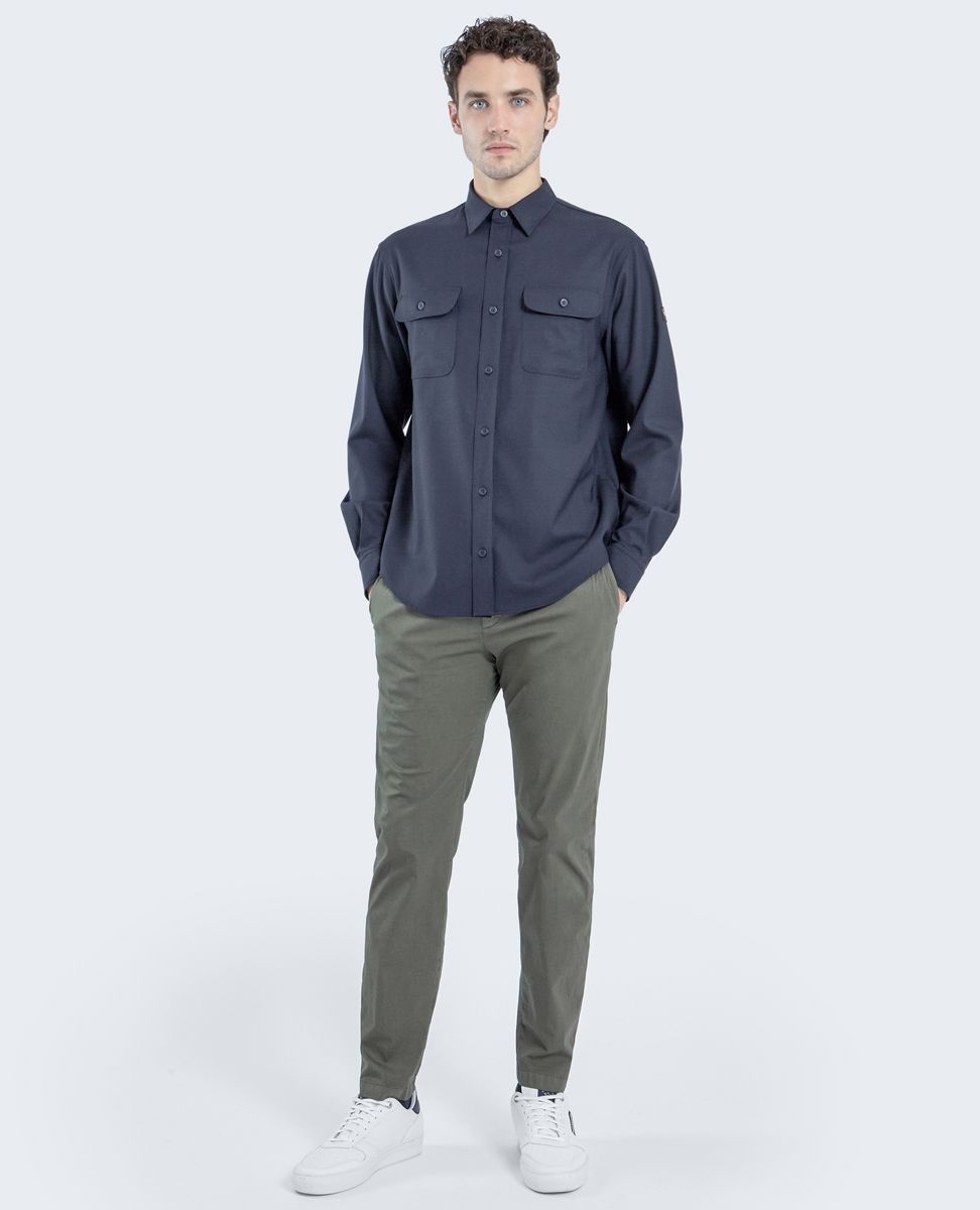 Stretch nylon and cotton Travel Trousers - 3