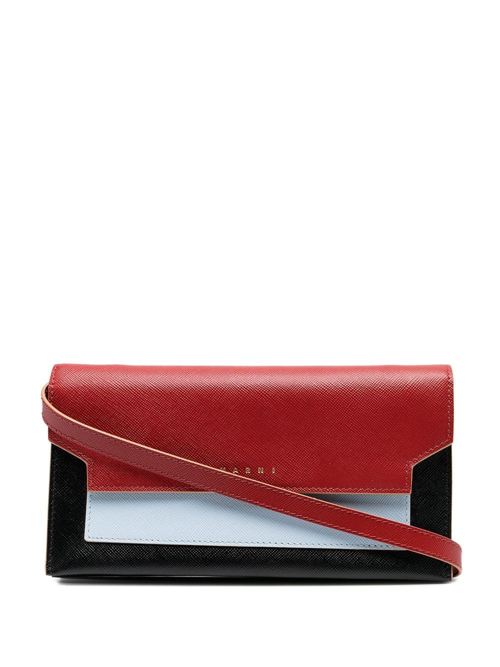 Trunk colour-block wallet - 1