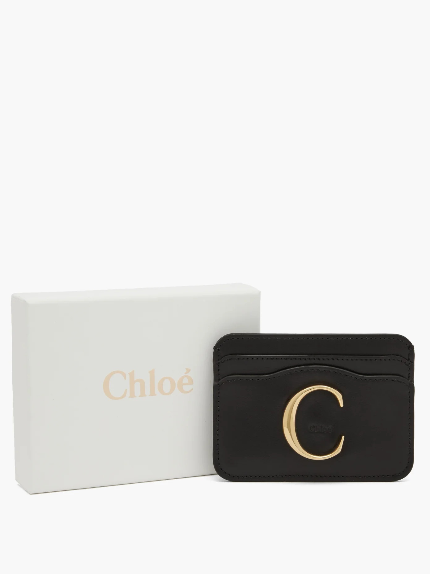 The C leather cardholder - 5