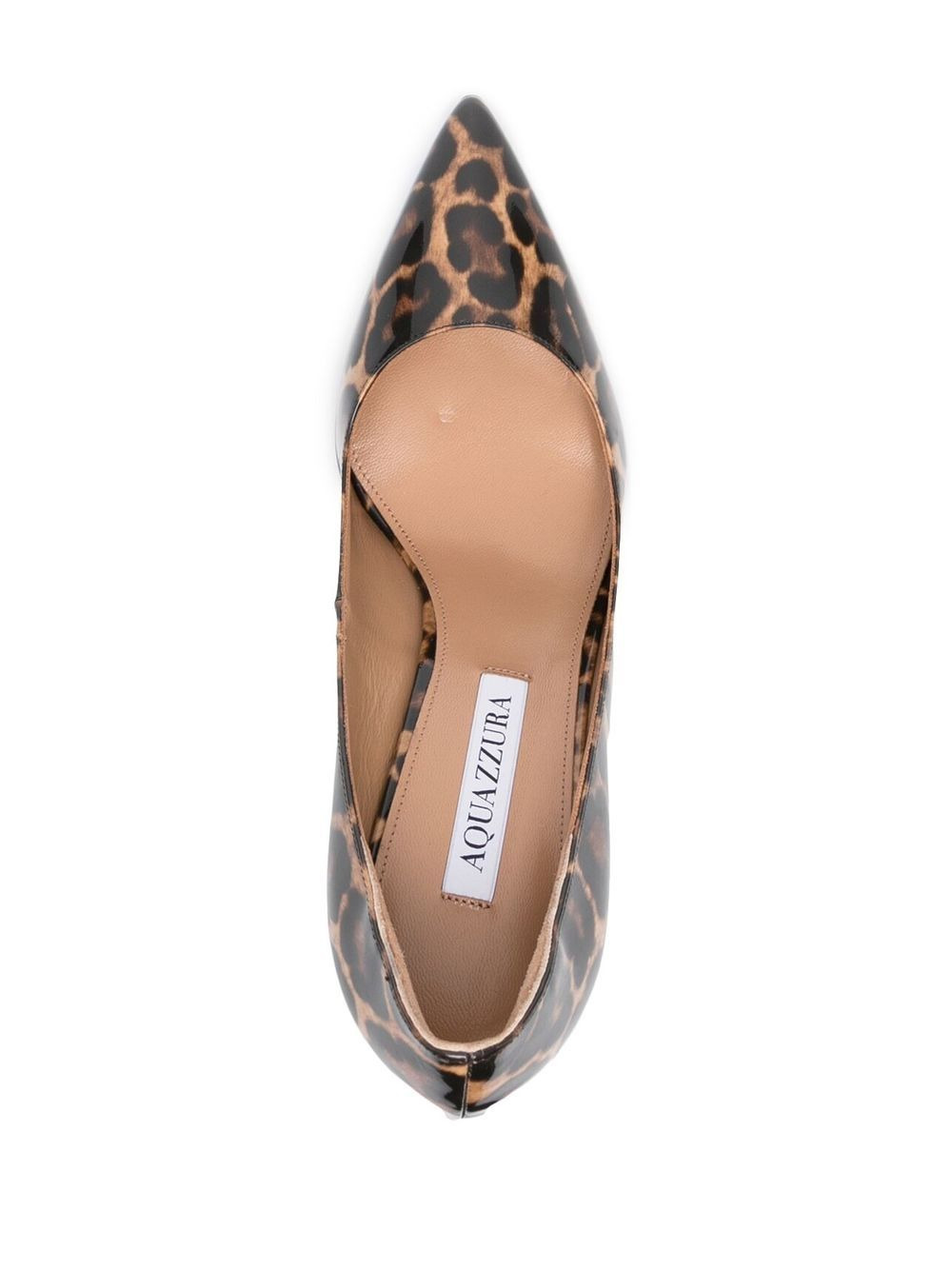 leopard-print 80mm pumps - 4