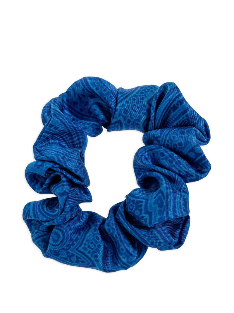 Etro Arnica paisley-motif hair scrunchie outlook