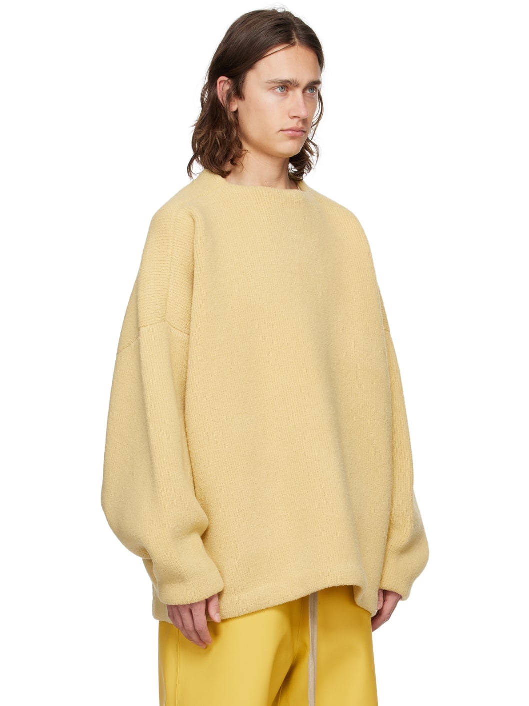 Yellow Crewneck Sweater - 2