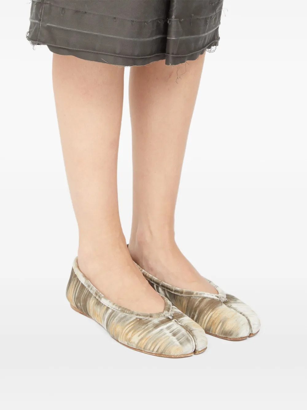 MAISON MARGIELA - Women New Tabi Ballerina Shoes - 6