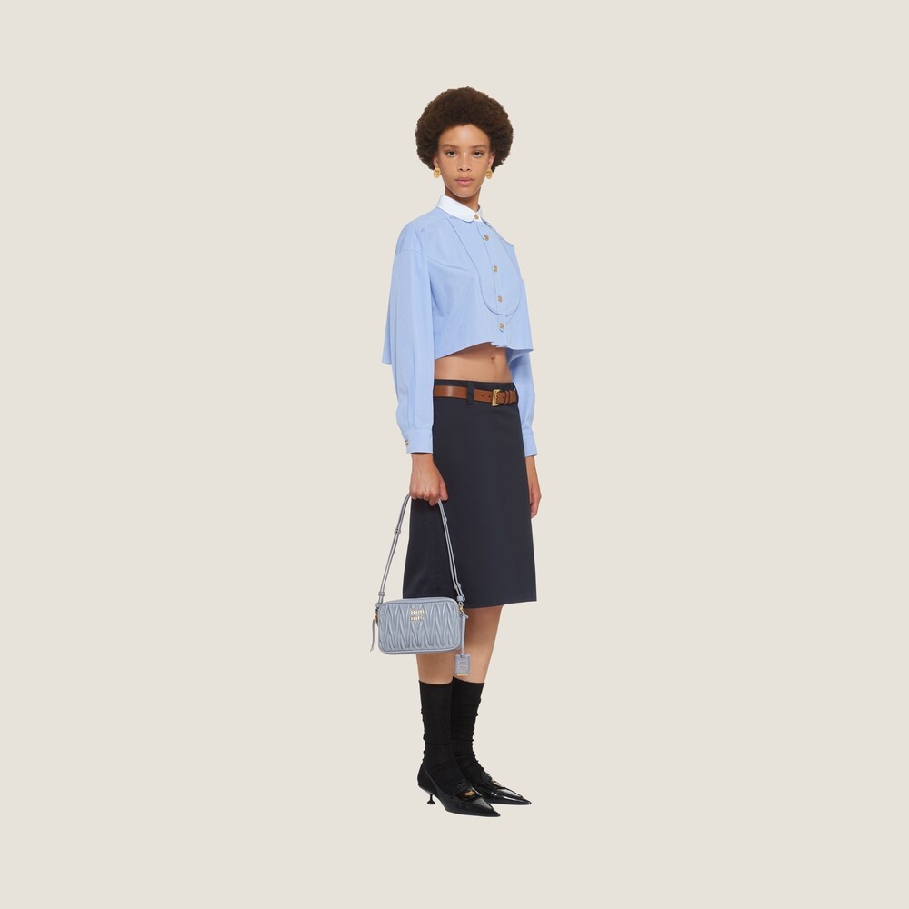 Matelassé nappa leather shoulder bag - 5
