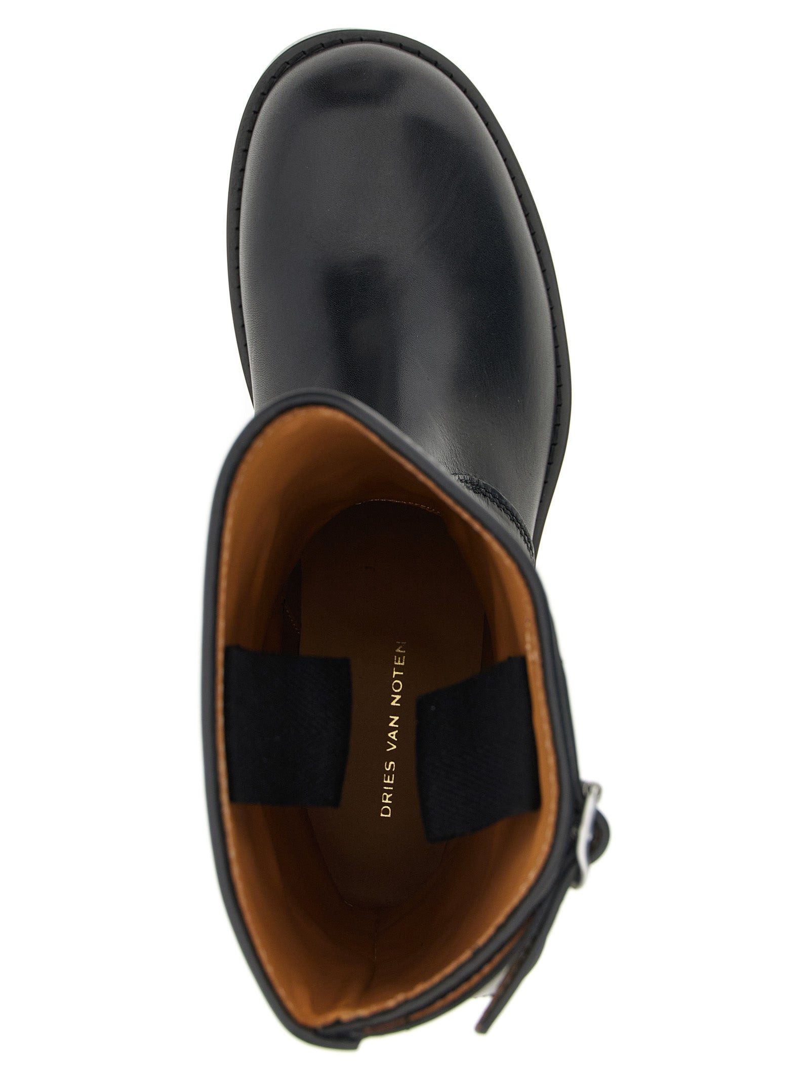 Dries Van Noten Men Biker Boots - 4