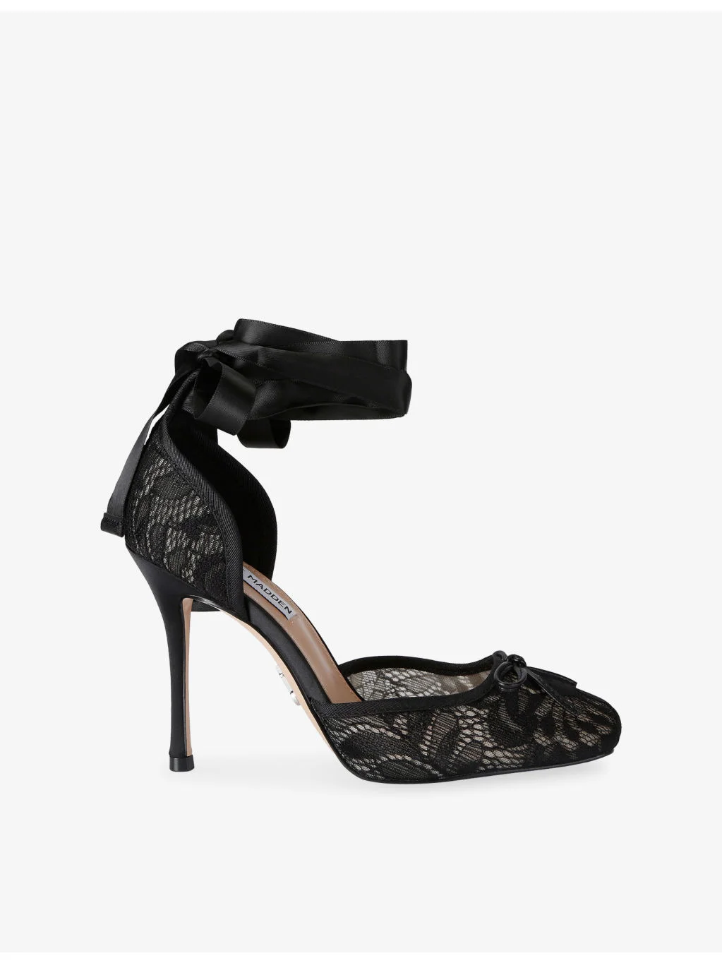 Larina Lace Heeled Courts - 1