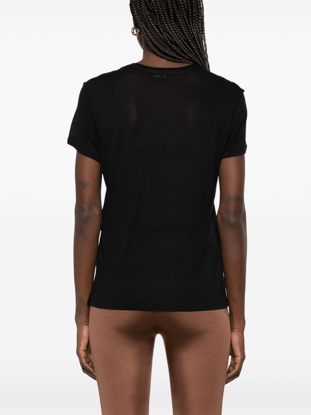 logo-plaque T-shirt - 4