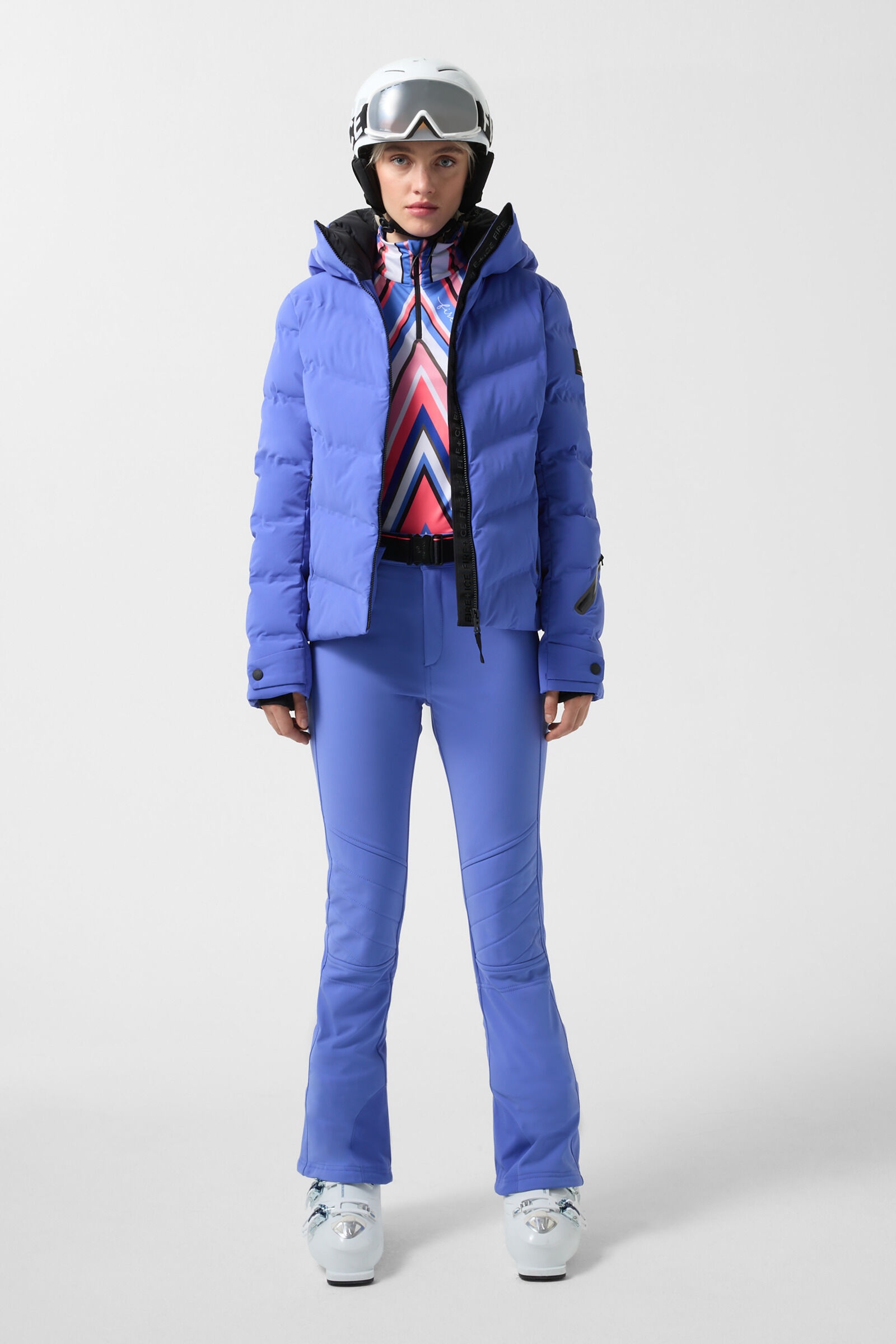 Zula Softshell ski pants in Blue - 3